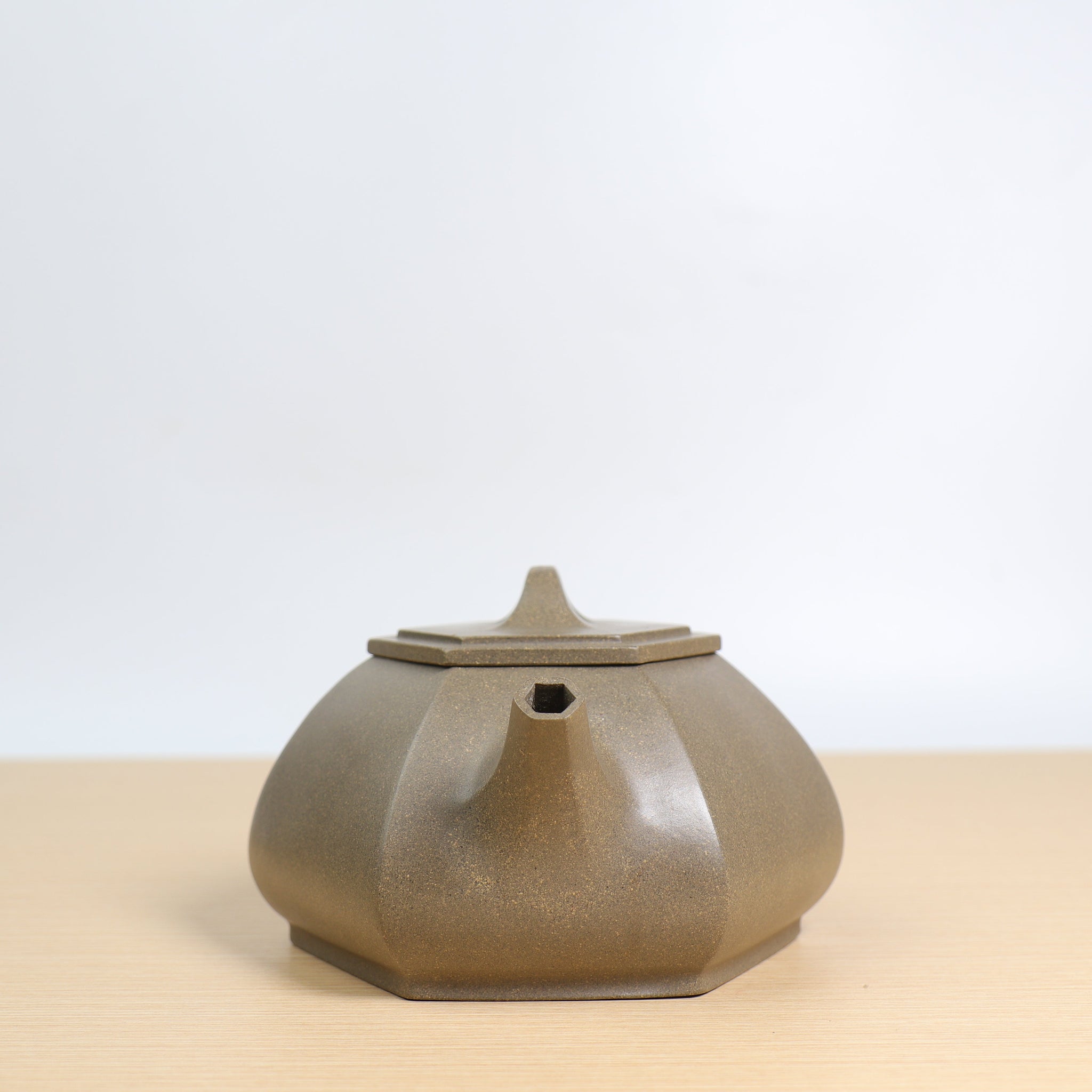 *Autumn Reward｜Buy one, get three free* [Six Square Stone Scoop] Green Gray Clay Classic Purple Clay Teapot