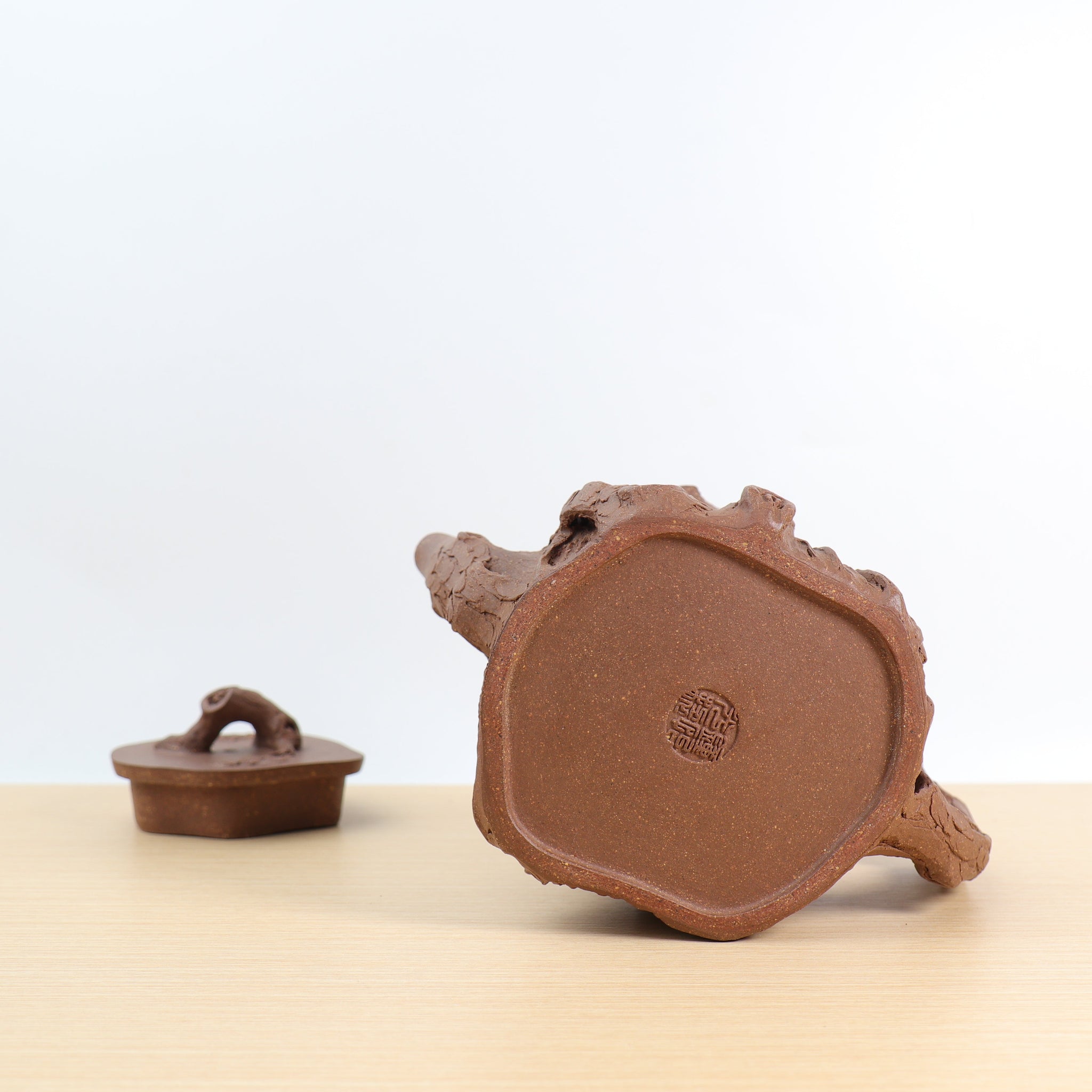 (Sold) *Autumn Reward｜Buy one get five free* [Wingyuan Songzhuan] Fully handmade raw ore stale old clay bionic purple clay teapot