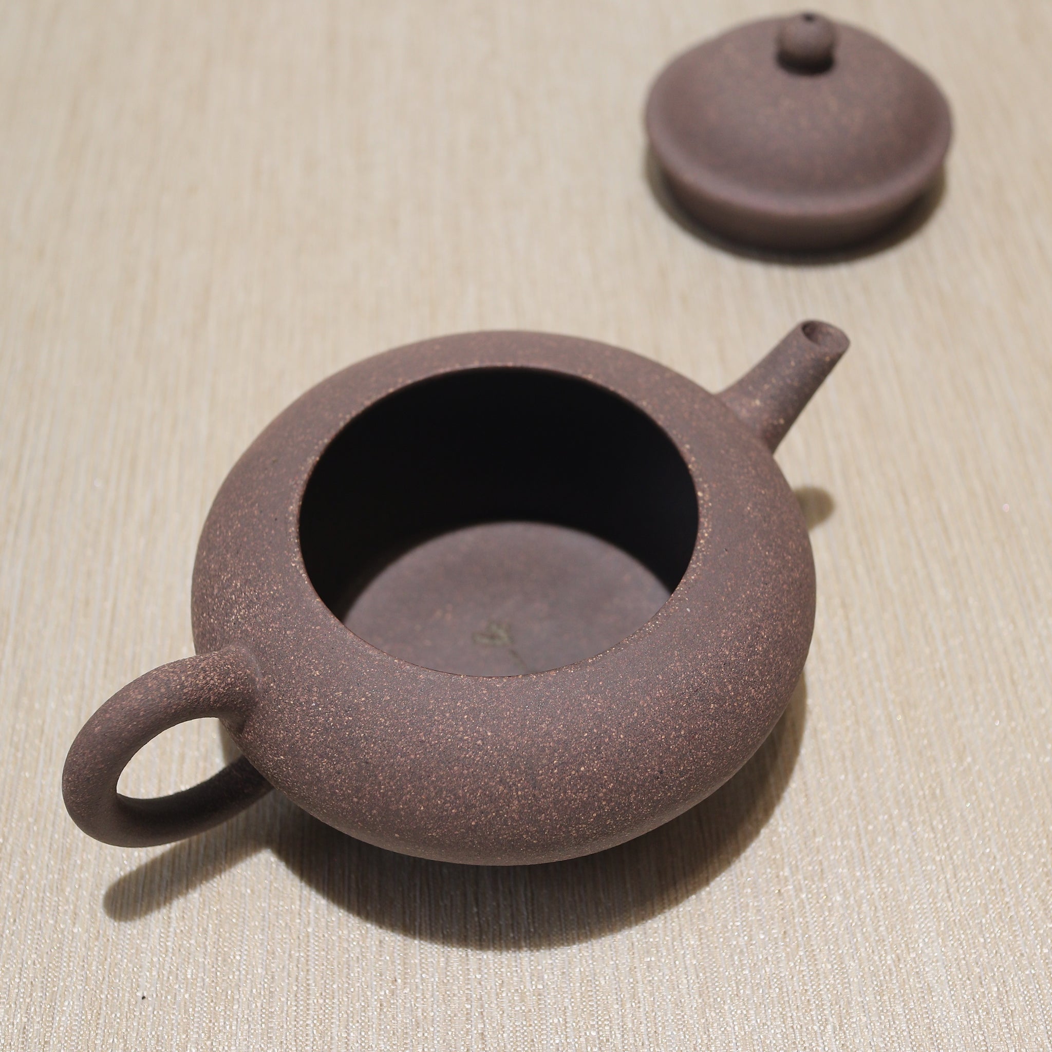 *新品*【玩珠】全手工原礦段泥紫砂茶壺