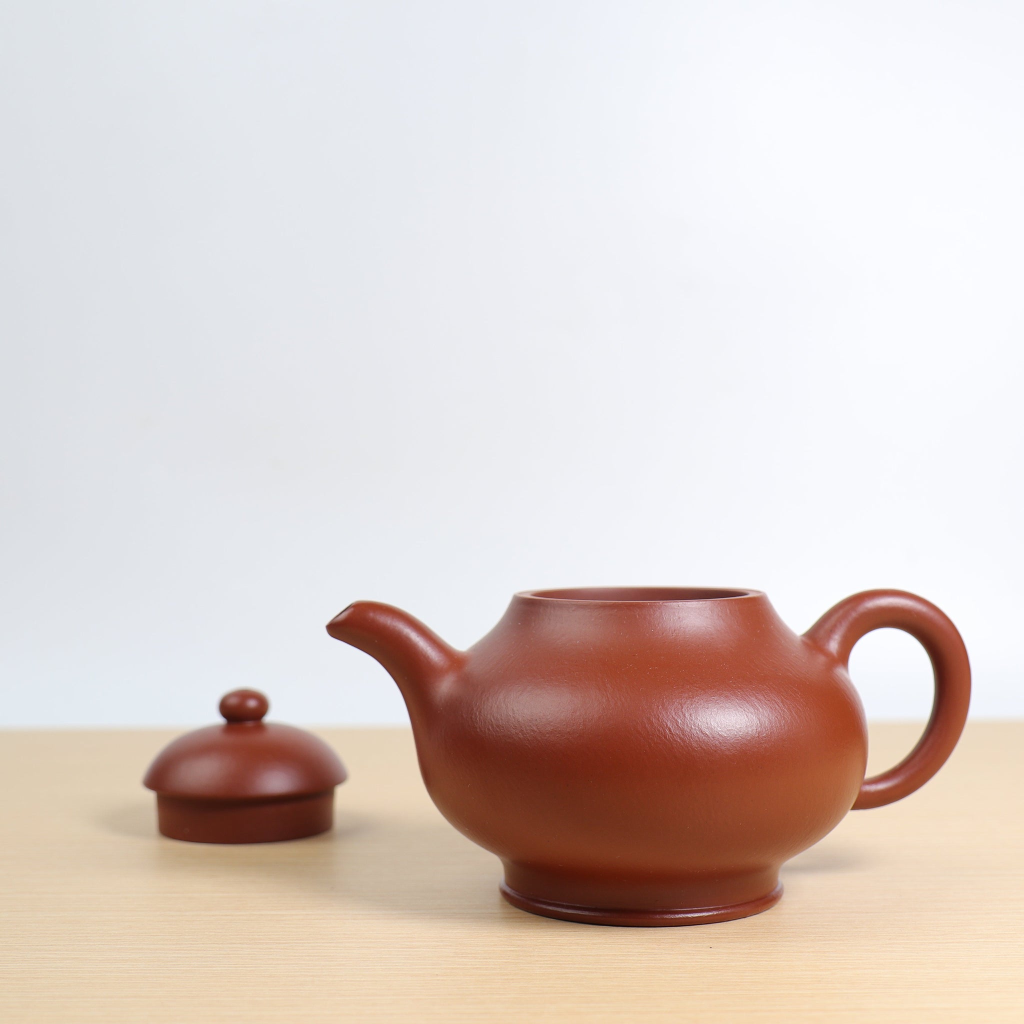 *Autumn Reward｜Buy one and get five free* [Ruo Ou] Fully handmade raw mineral cinnabar mud and purple sand teapot