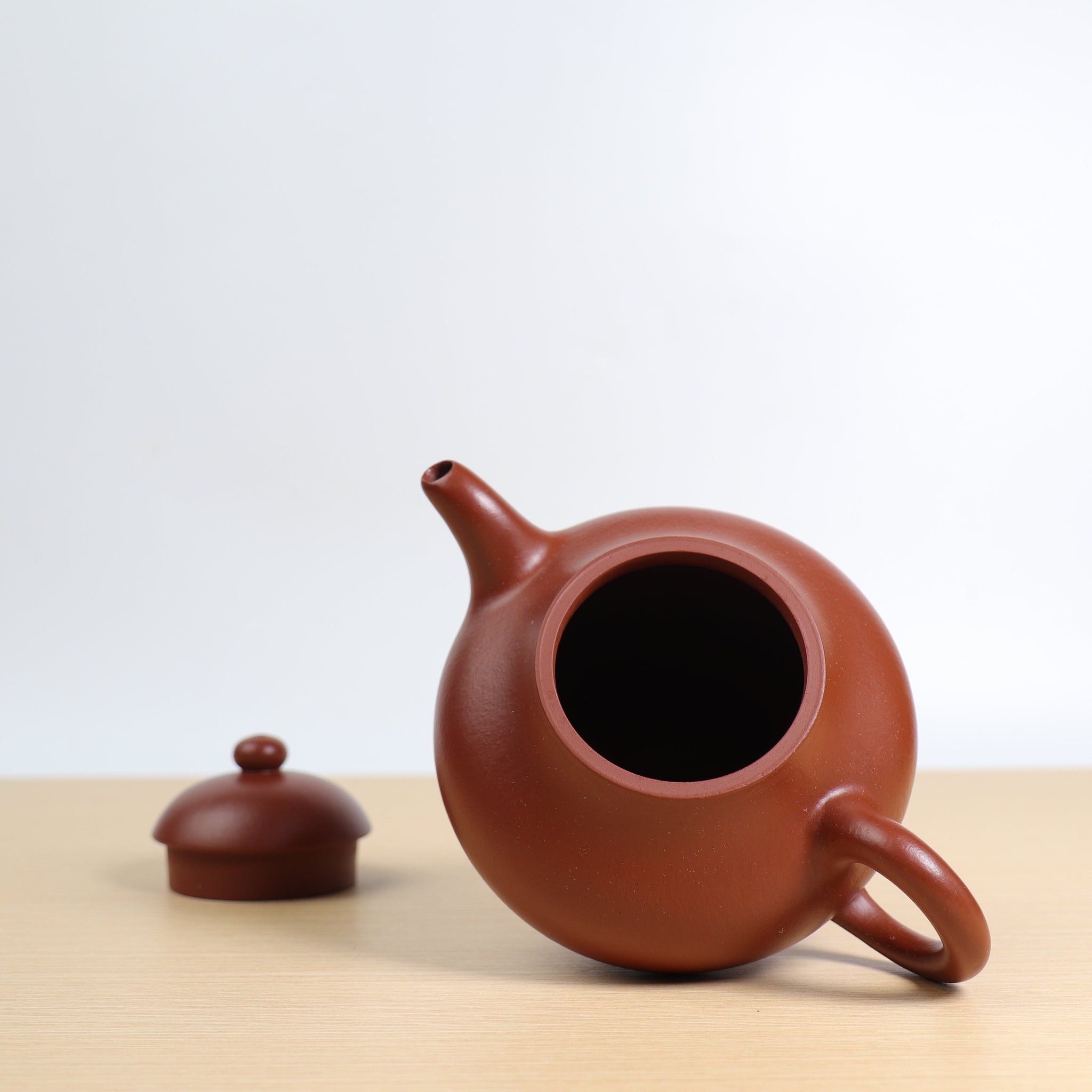 *Autumn Reward｜Buy one and get five free* [Ruo Ou] Fully handmade raw mineral cinnabar mud and purple sand teapot