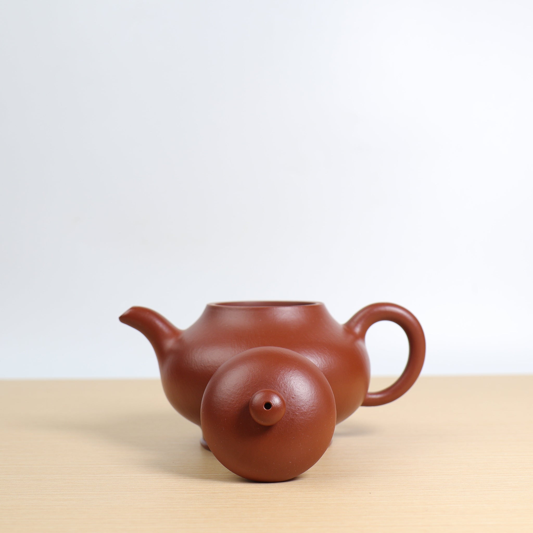 *Autumn Reward｜Buy one and get five free* [Ruo Ou] Fully handmade raw mineral cinnabar mud and purple sand teapot