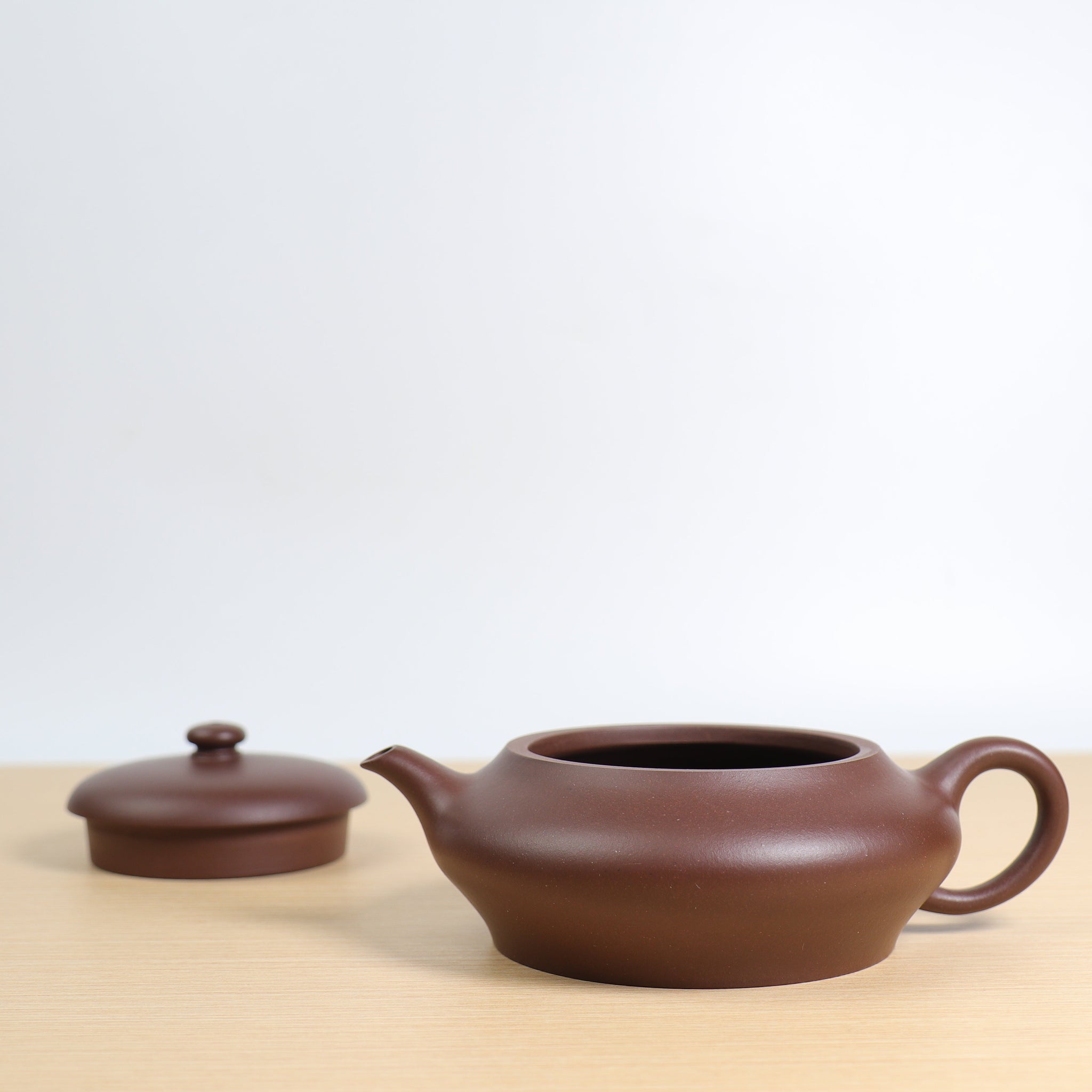 (Sold) *Autumn Reward｜Buy one, get three free* [Ming Lu] Raw Mineral Purple Clay Simple Purple Clay Teapot