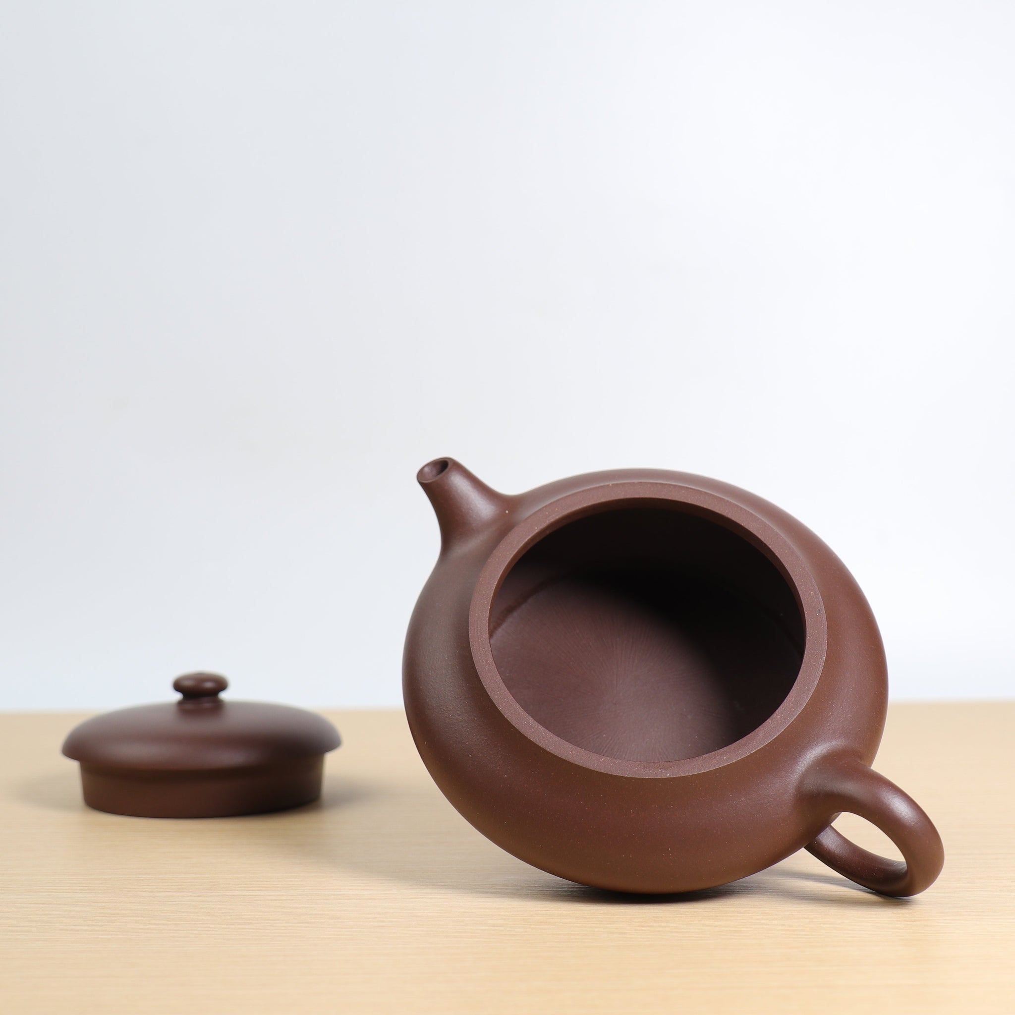 (Sold) *Autumn Reward｜Buy one, get three free* [Ming Lu] Raw Mineral Purple Clay Simple Purple Clay Teapot