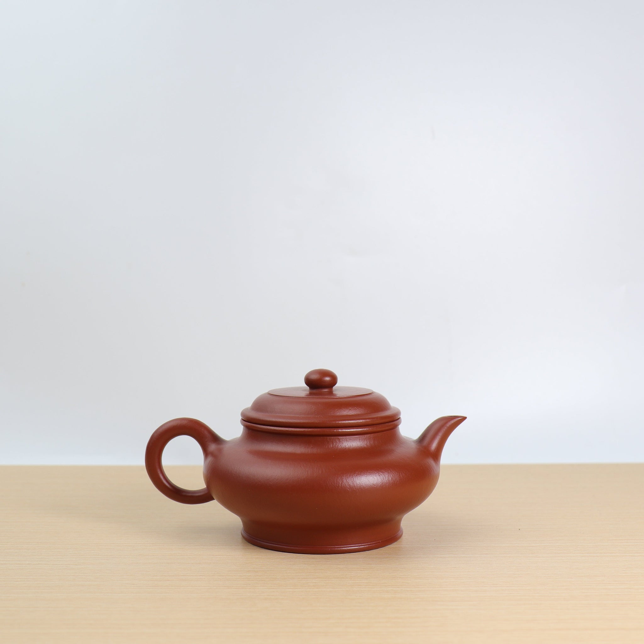 *Autumn reward｜Buy one get five free* [Virtual Flat Pot] Fully handmade original mine small coal kiln red mud classic purple clay teapot