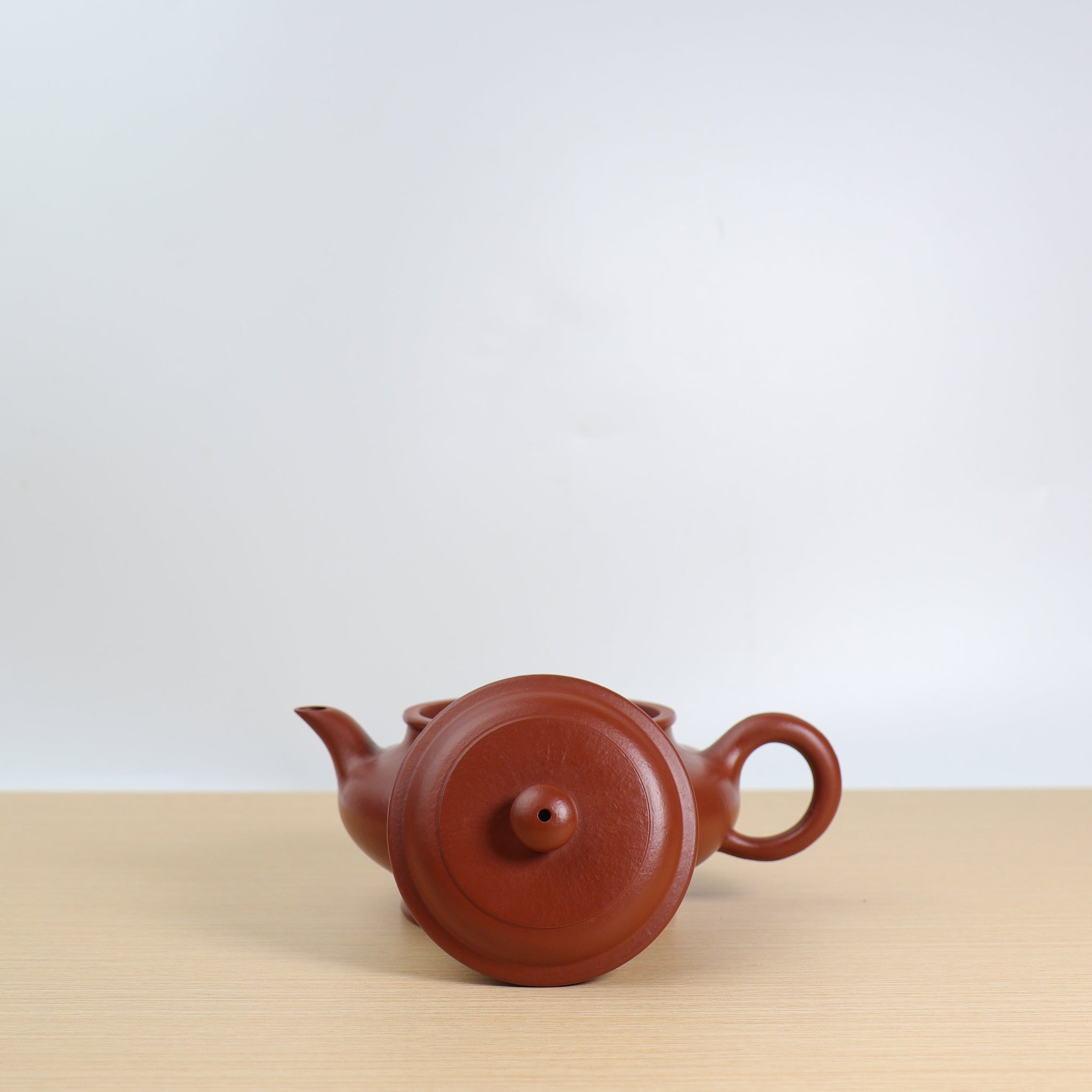 *Autumn reward｜Buy one get five free* [Virtual Flat Pot] Fully handmade original mine small coal kiln red mud classic purple clay teapot