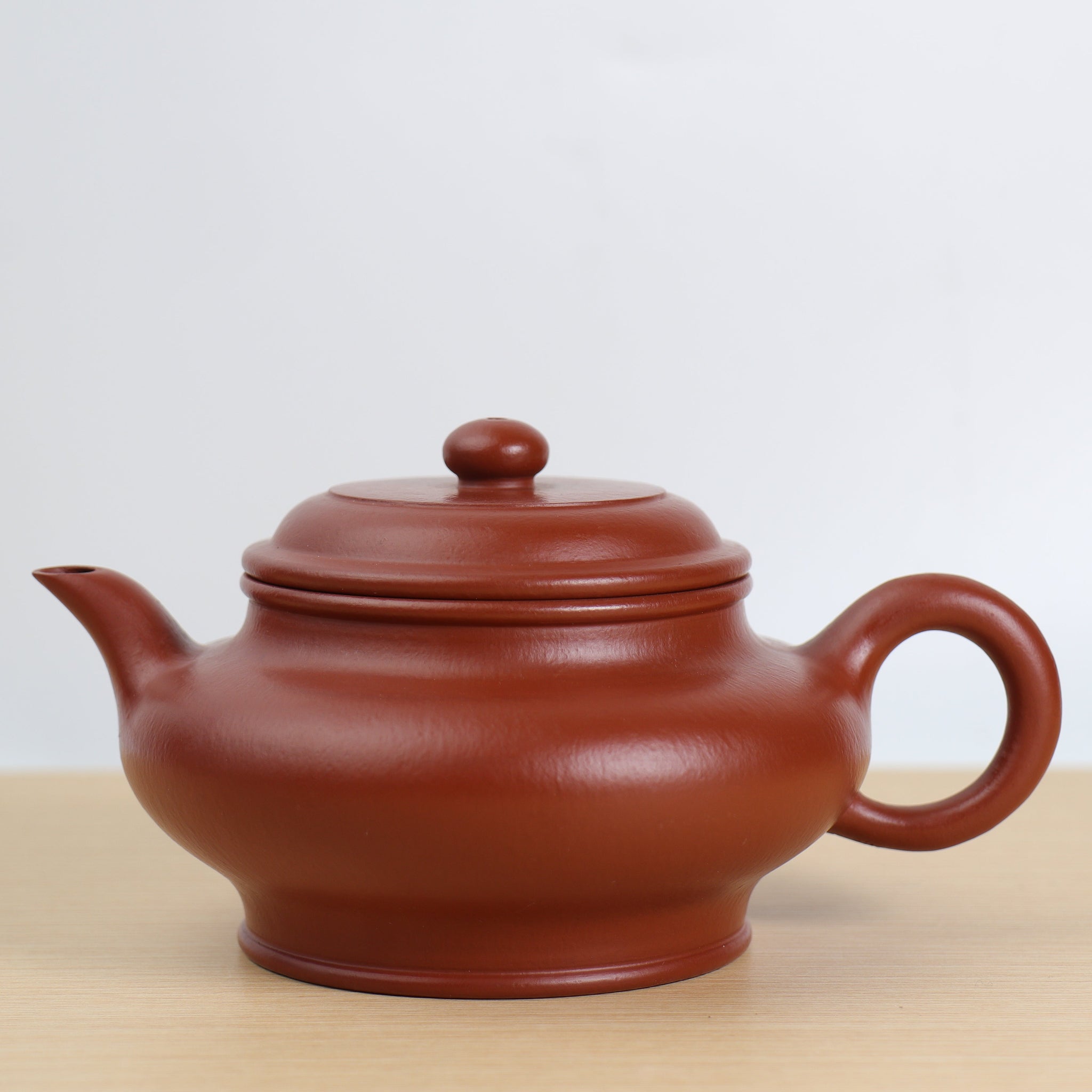 *Autumn reward｜Buy one get five free* [Virtual Flat Pot] Fully handmade original mine small coal kiln red mud classic purple clay teapot