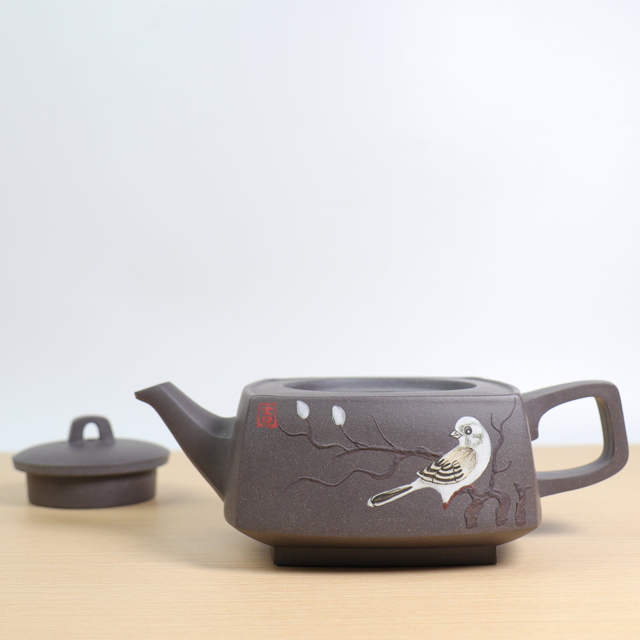 *Autumn Reward｜Buy one get three free* [Sand Sifang] Crab shell green section clay purple sand teapot