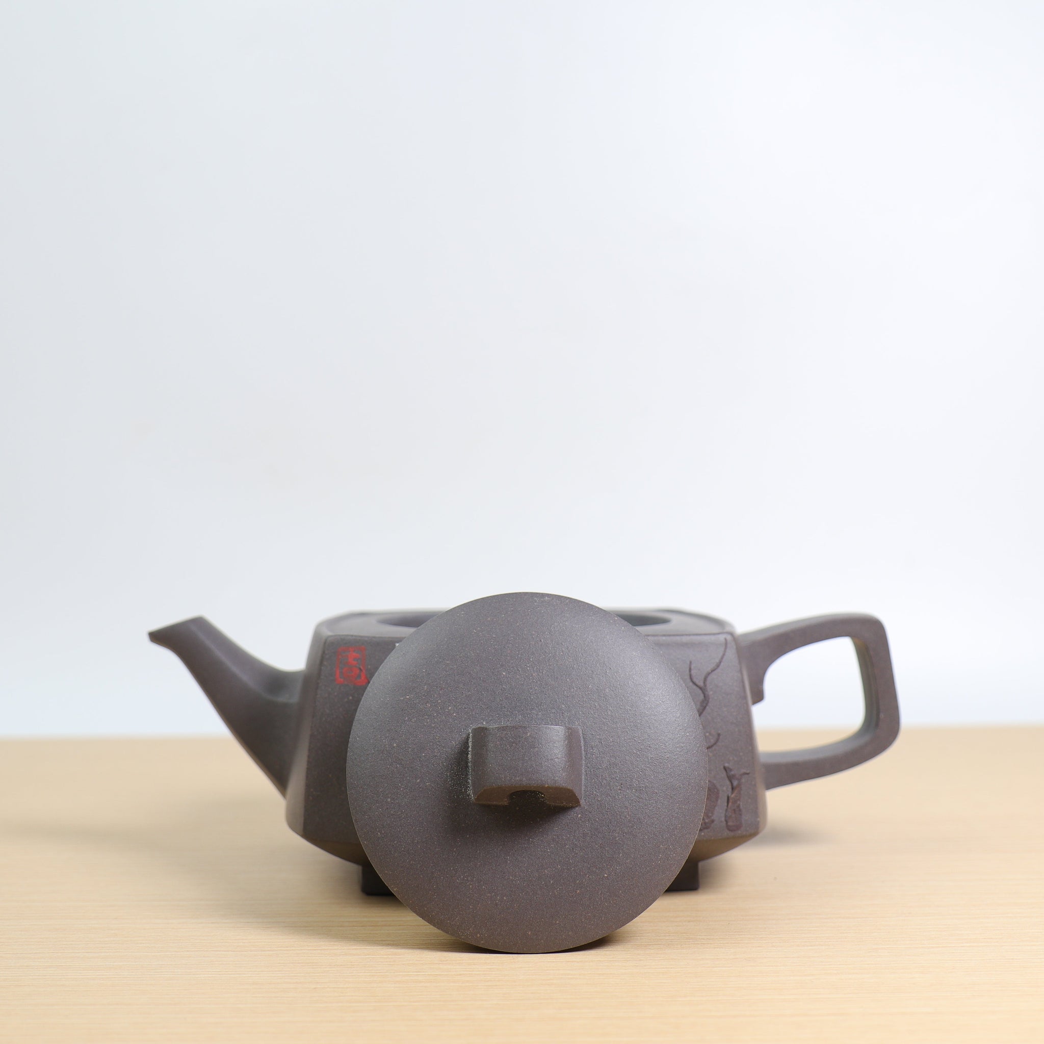 *Autumn Reward｜Buy one get three free* [Sand Sifang] Crab shell green section clay purple sand teapot