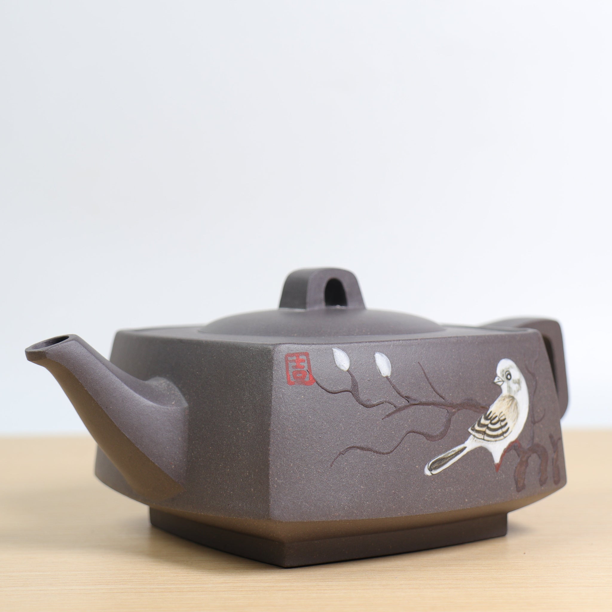 *Autumn Reward｜Buy one get three free* [Sand Sifang] Crab shell green section clay purple sand teapot