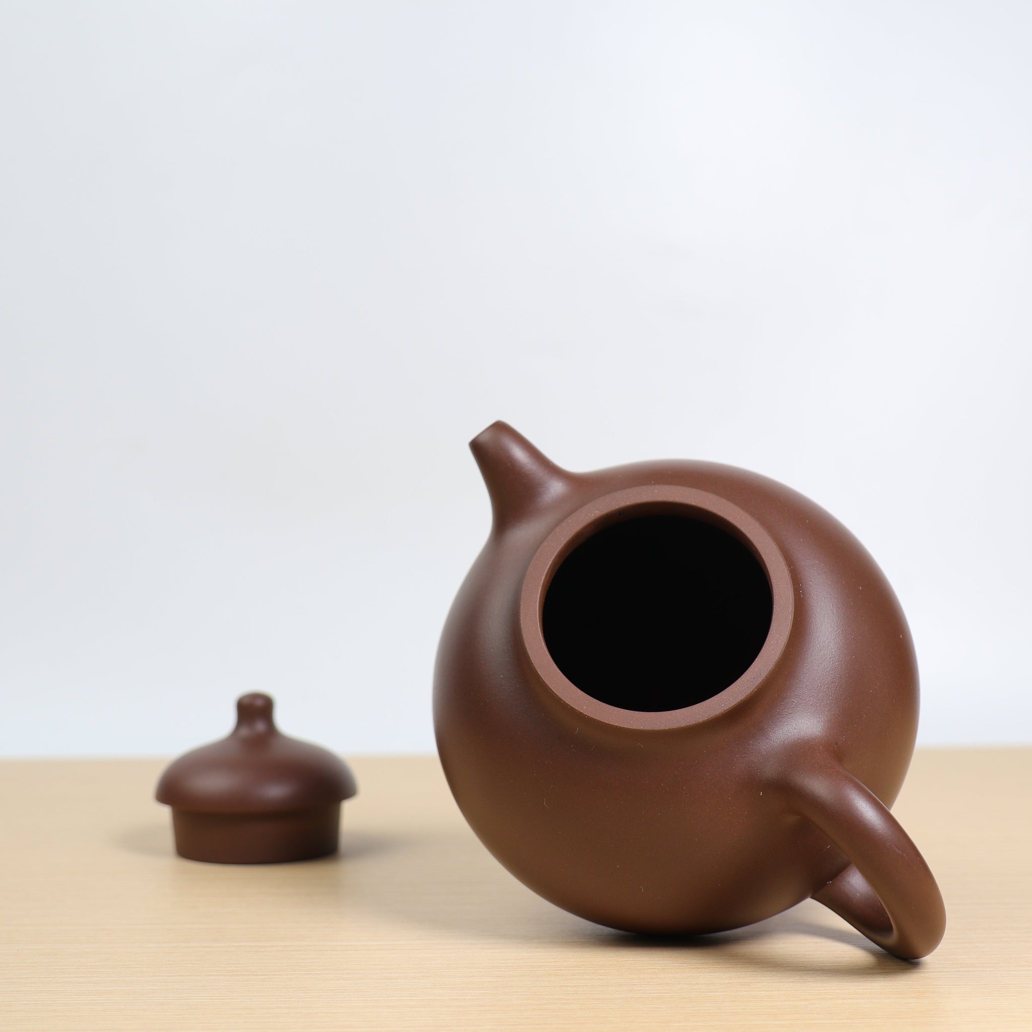 (Sold) *Autumn Reward｜Buy one and get five free* [Ruding Pot] Original ore bottom trough blue and purple sand teapot