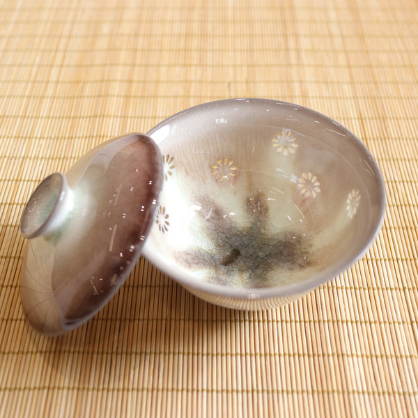 *新品*【通花玲瓏蓋碗】景德鎮蘇打燒蓋碗