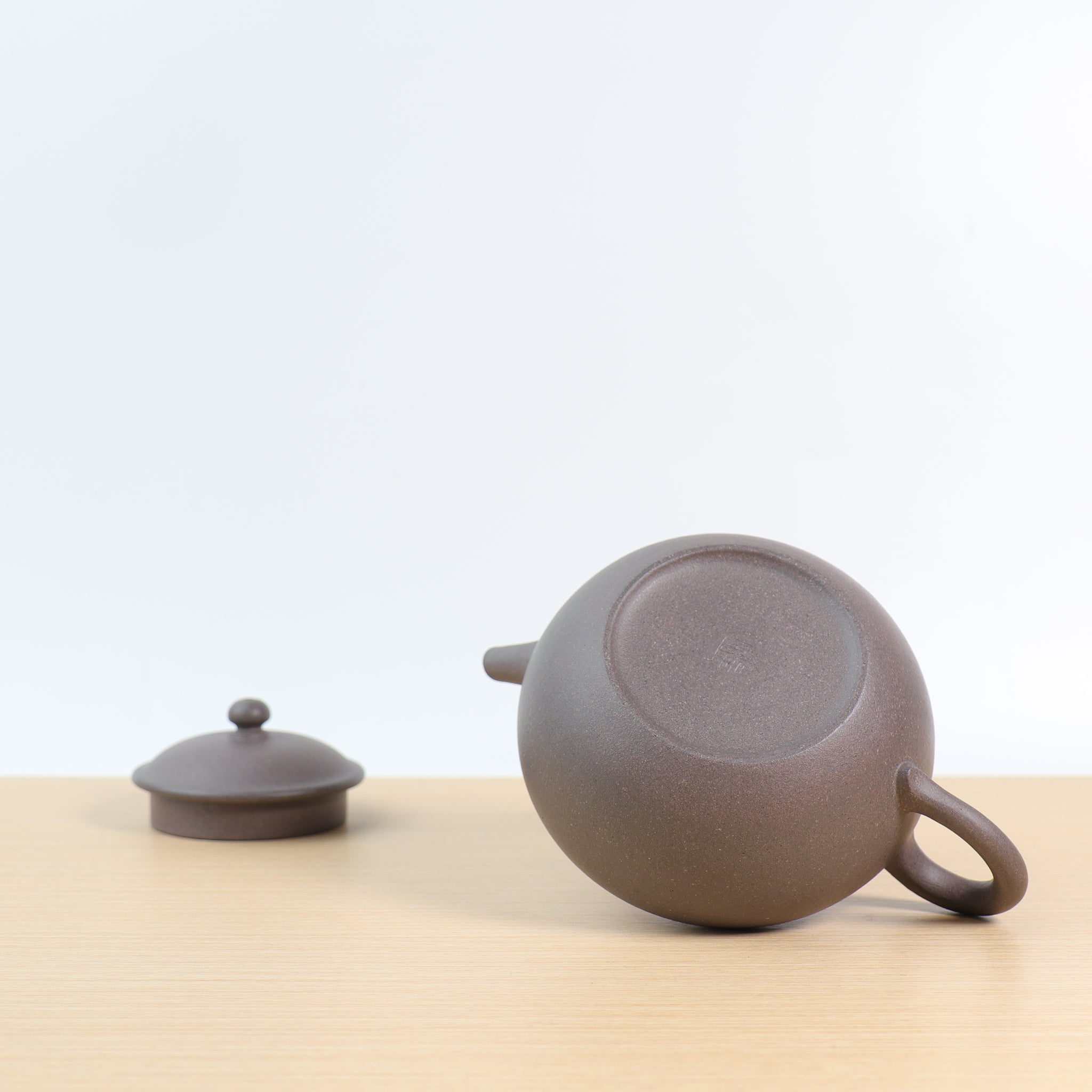 *New Product* [Diaolian] Fully handmade raw mineral green, gray, sand and mud purple clay teapot