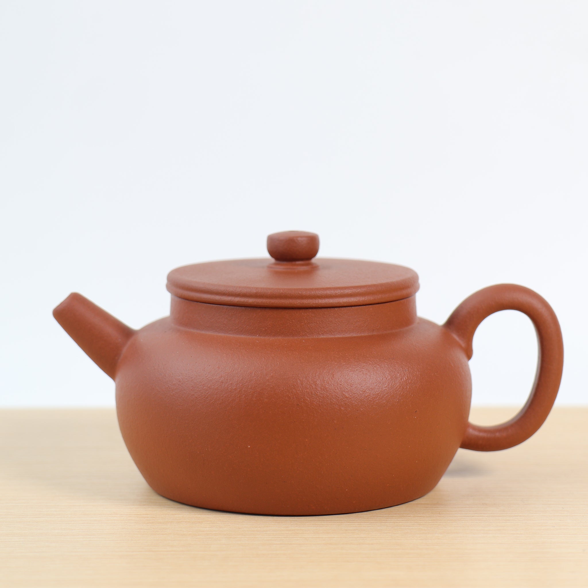 [Late Spring] Fully handmade raw mineral red clay and purple clay teapot