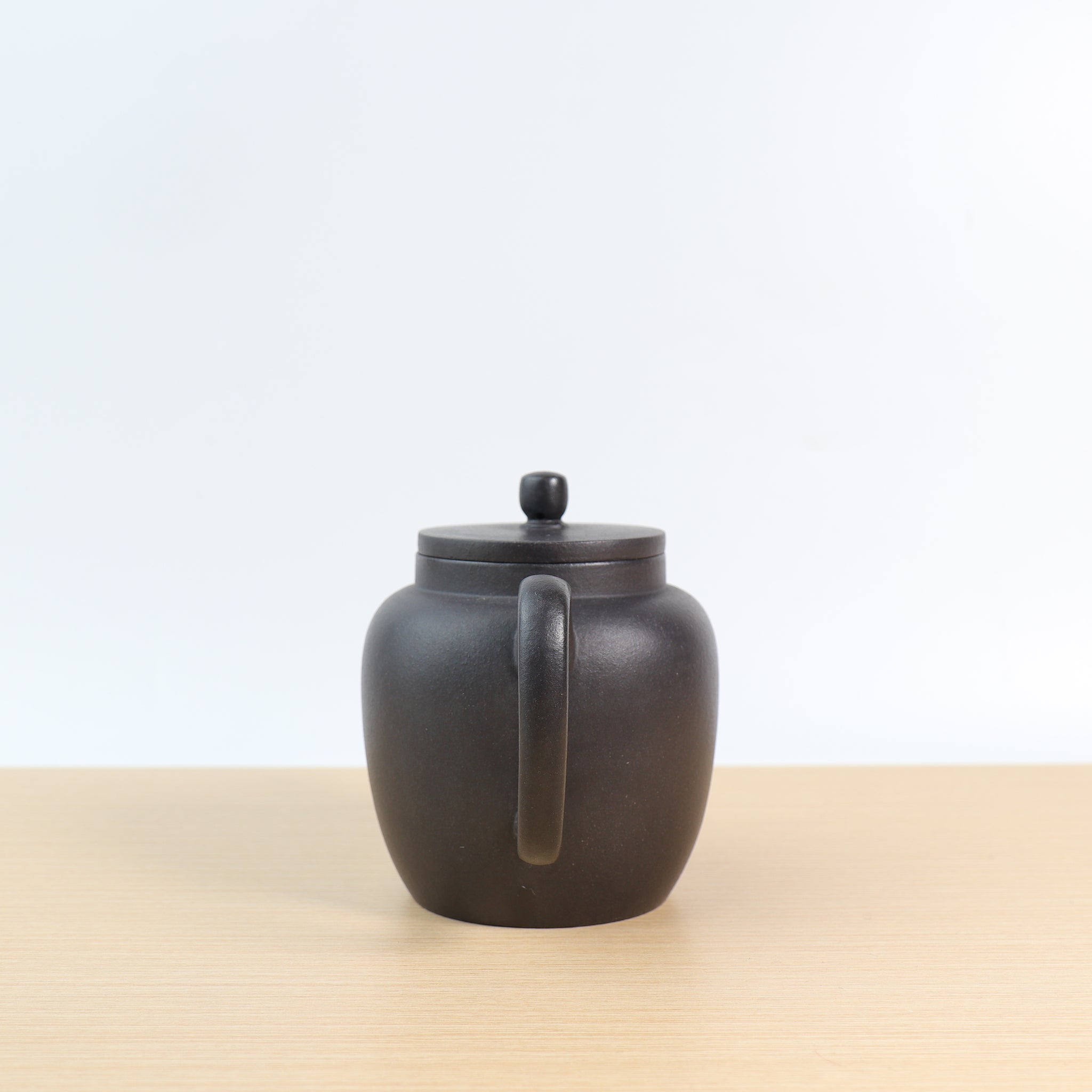 (Sold) *New Product* [Gaozhi Pot] Fully handmade original black mud imitation ancient purple sand teapot