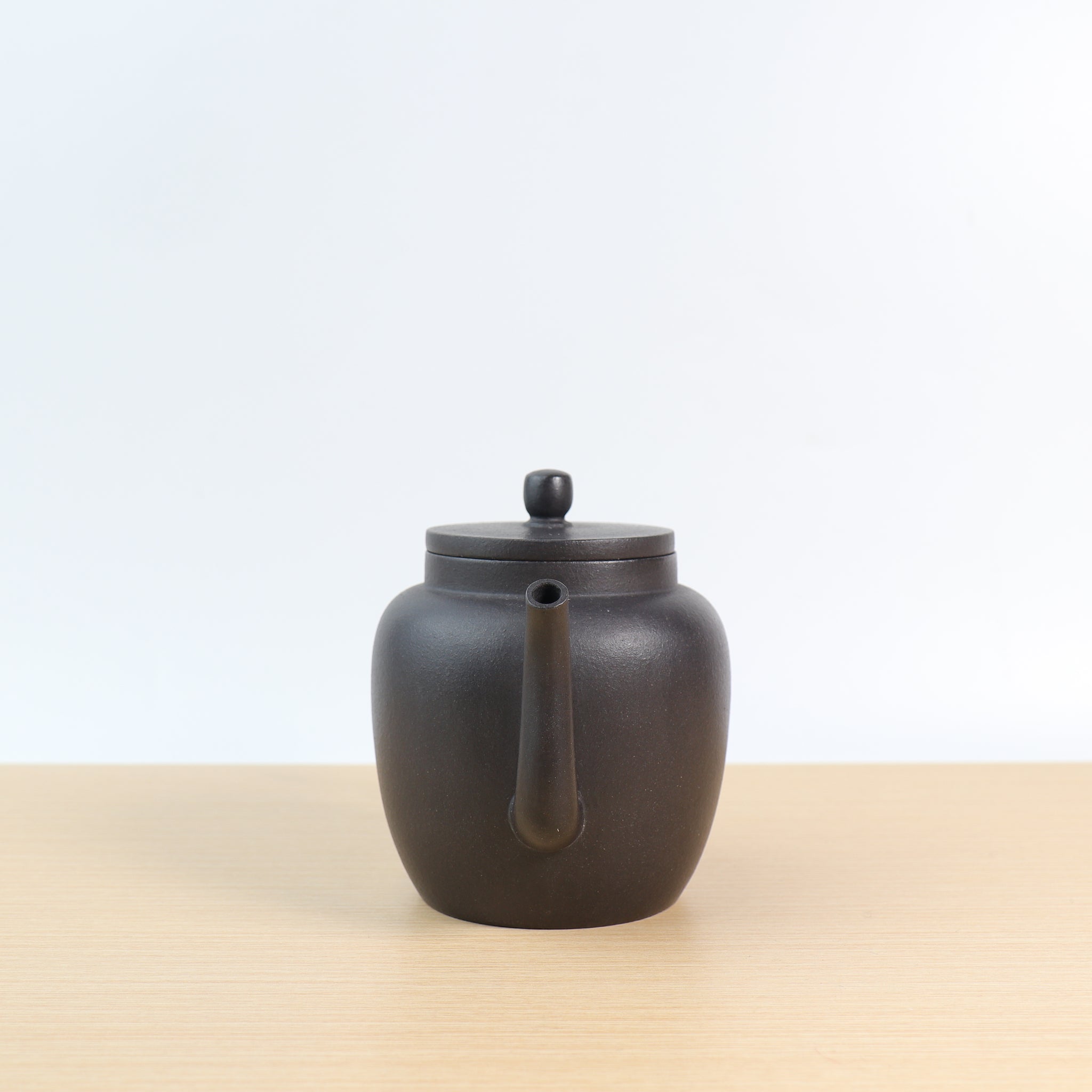 (Sold) *New Product* [Gaozhi Pot] Fully handmade original black mud imitation ancient purple sand teapot