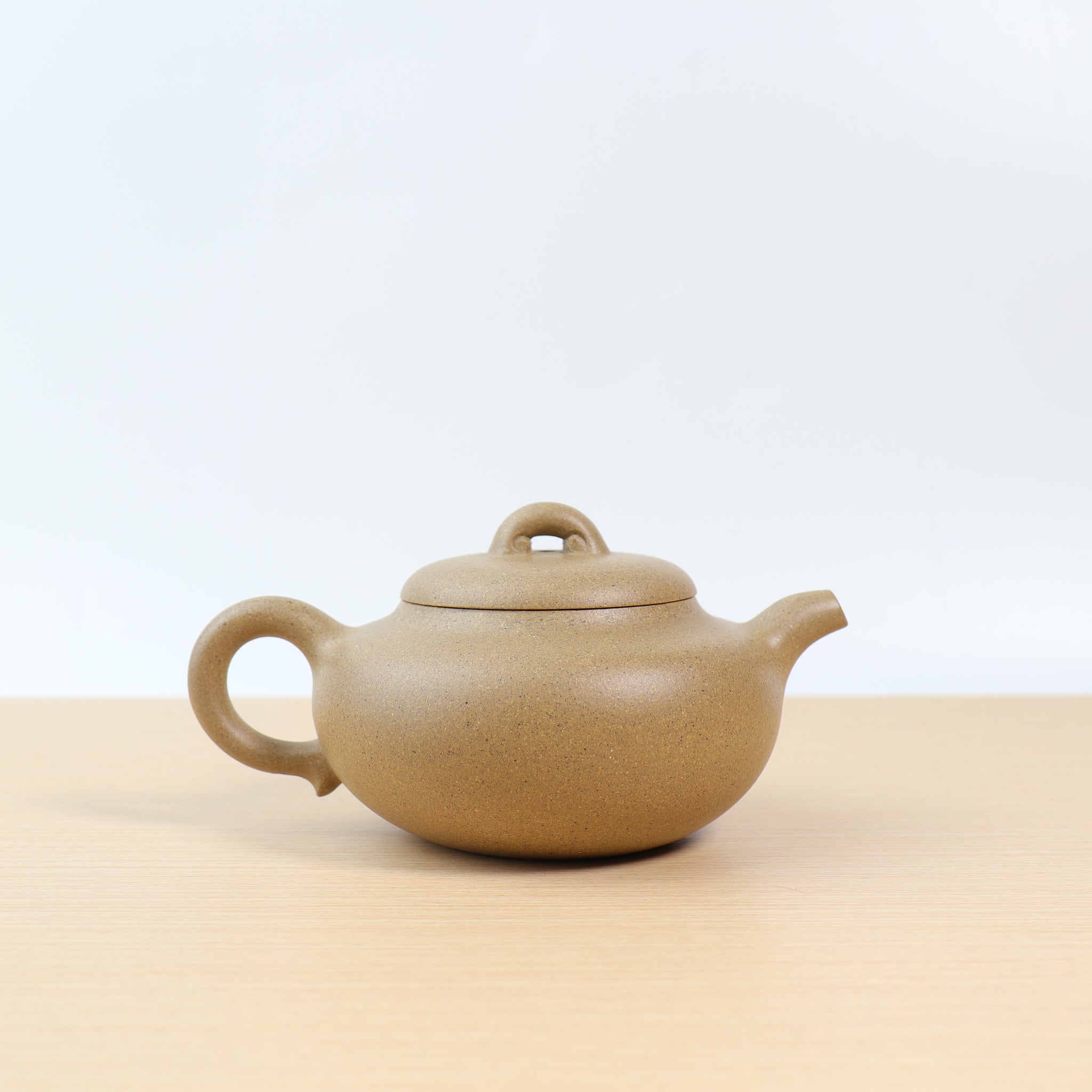 [Yulu] Fully handmade raw ore clay purple sand teapot