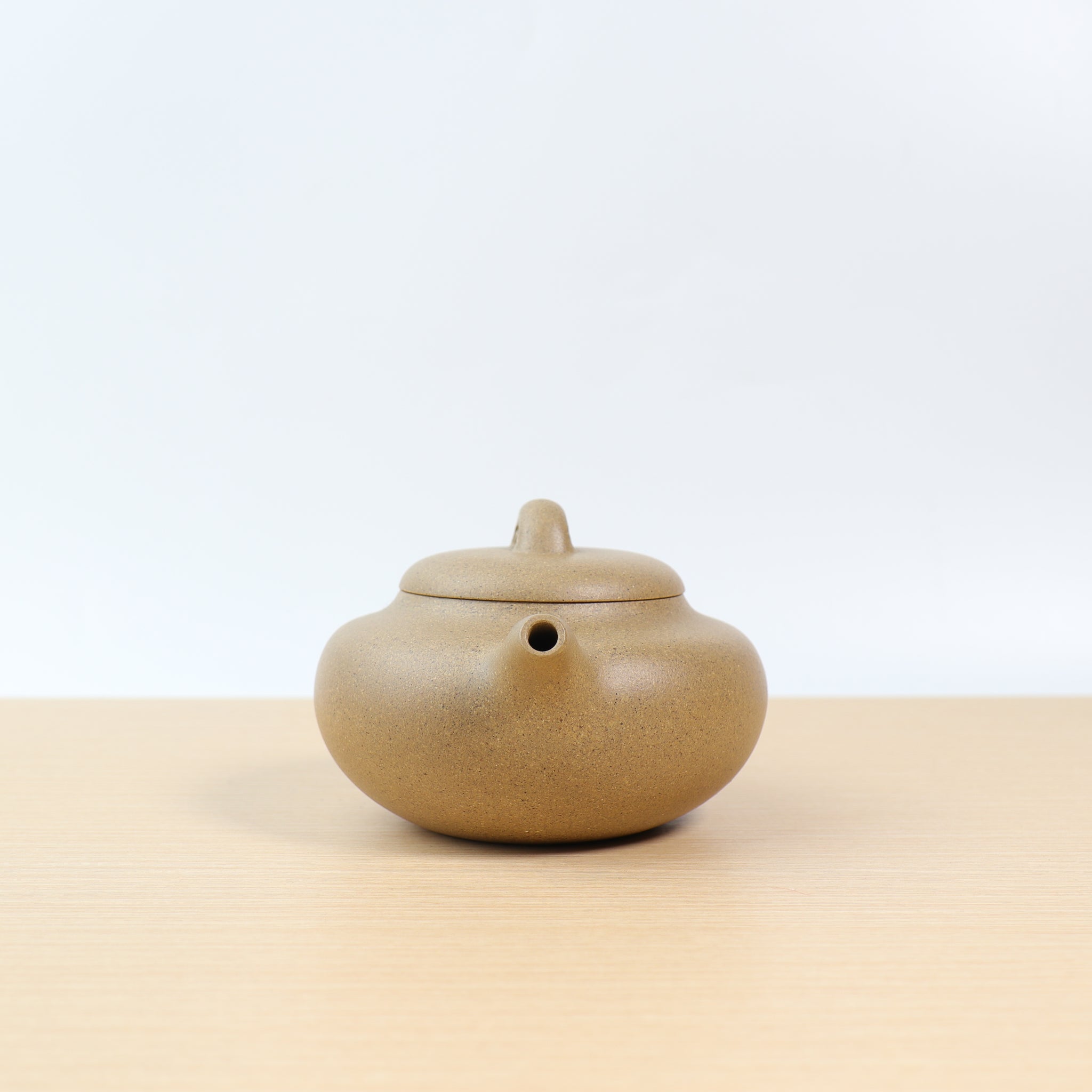 [Yulu] Fully handmade raw ore clay purple sand teapot