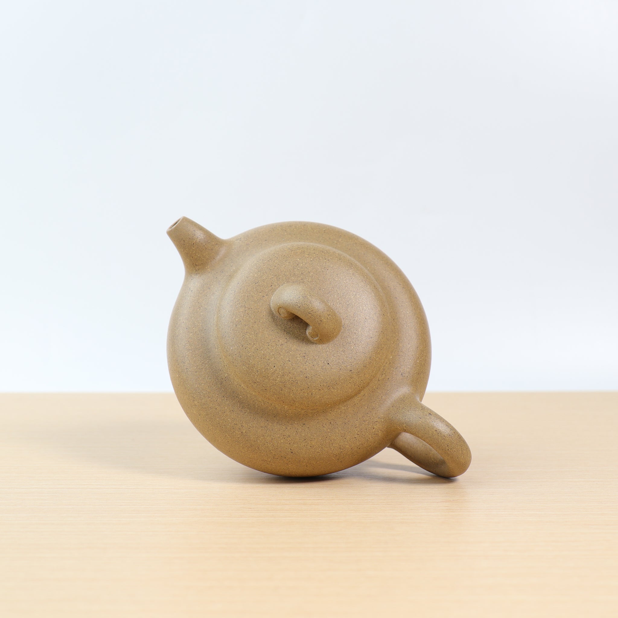 [Yulu] Fully handmade raw ore clay purple sand teapot