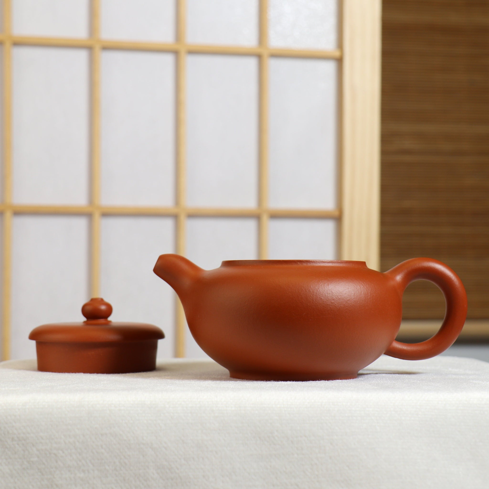 *Autumn Reward｜Buy one, get three free* [Yuanyun] Zhuni Simple Purple Clay Teapot