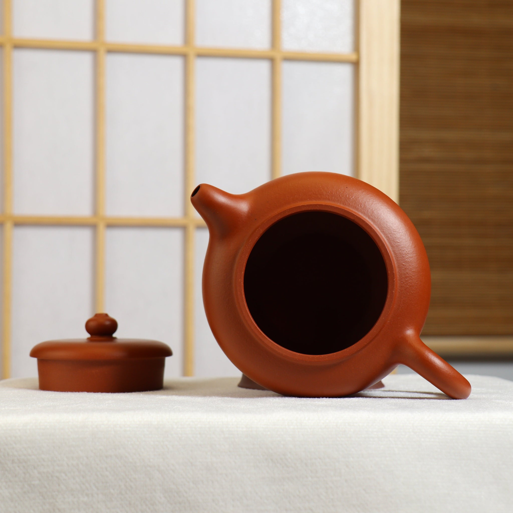 *Autumn Reward｜Buy one, get three free* [Yuanyun] Zhuni Simple Purple Clay Teapot