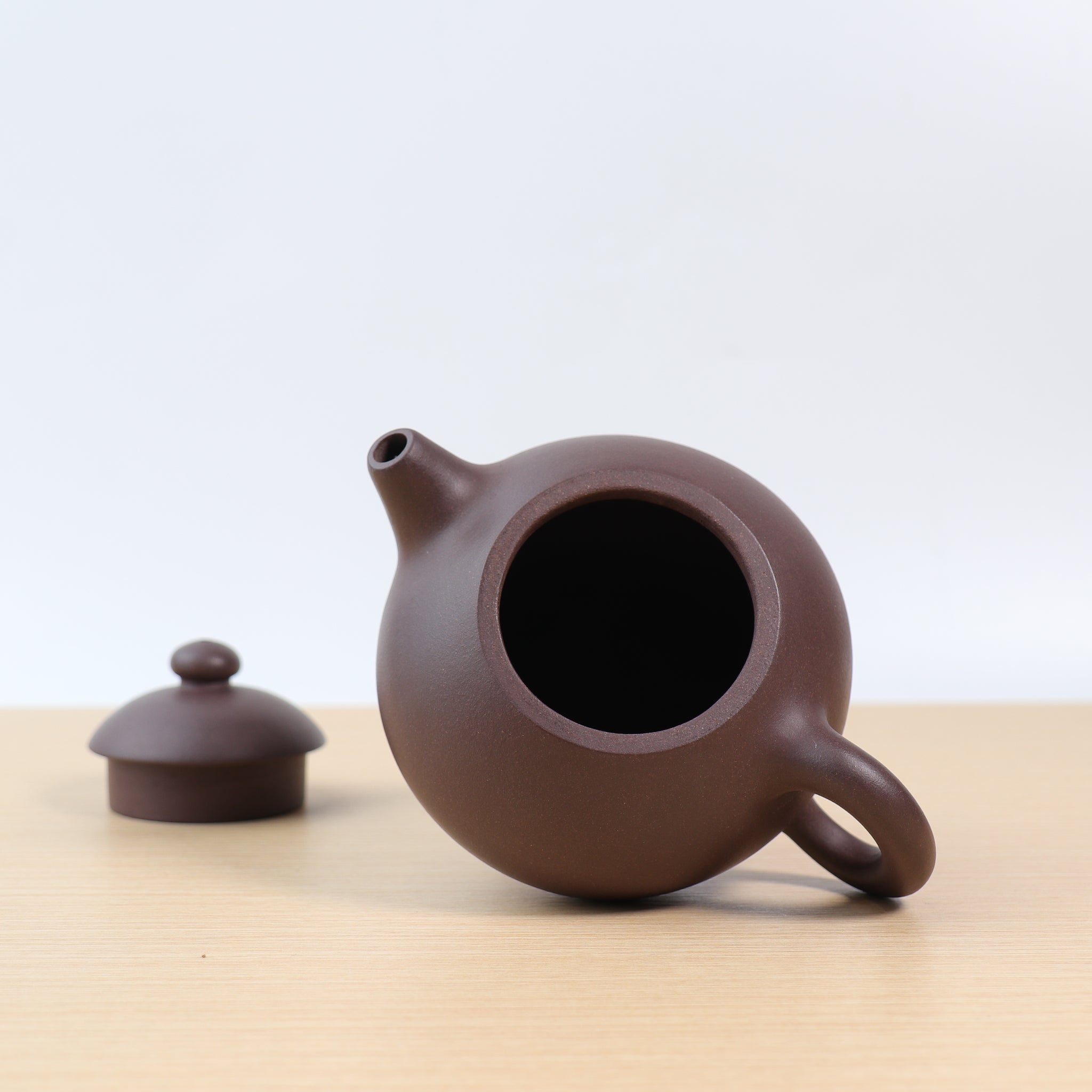 (Sold) *New Product* [Wendan] Fully Handmade Purple Clay Imitation Ancient Purple Clay Teapot