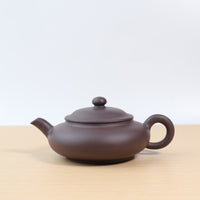 *New Product* [Diao Pan] Fully handmade 1980s shark skin green purple sand teapot