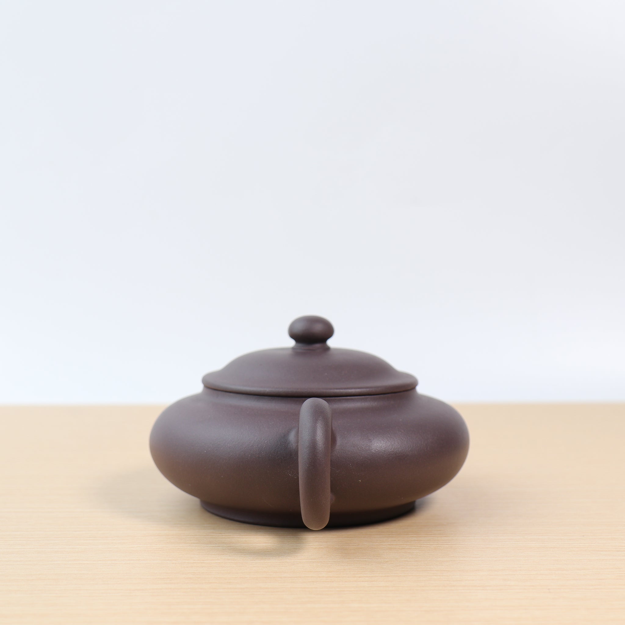 *New Product* [Diao Pan] Fully handmade 1980s shark skin green purple sand teapot