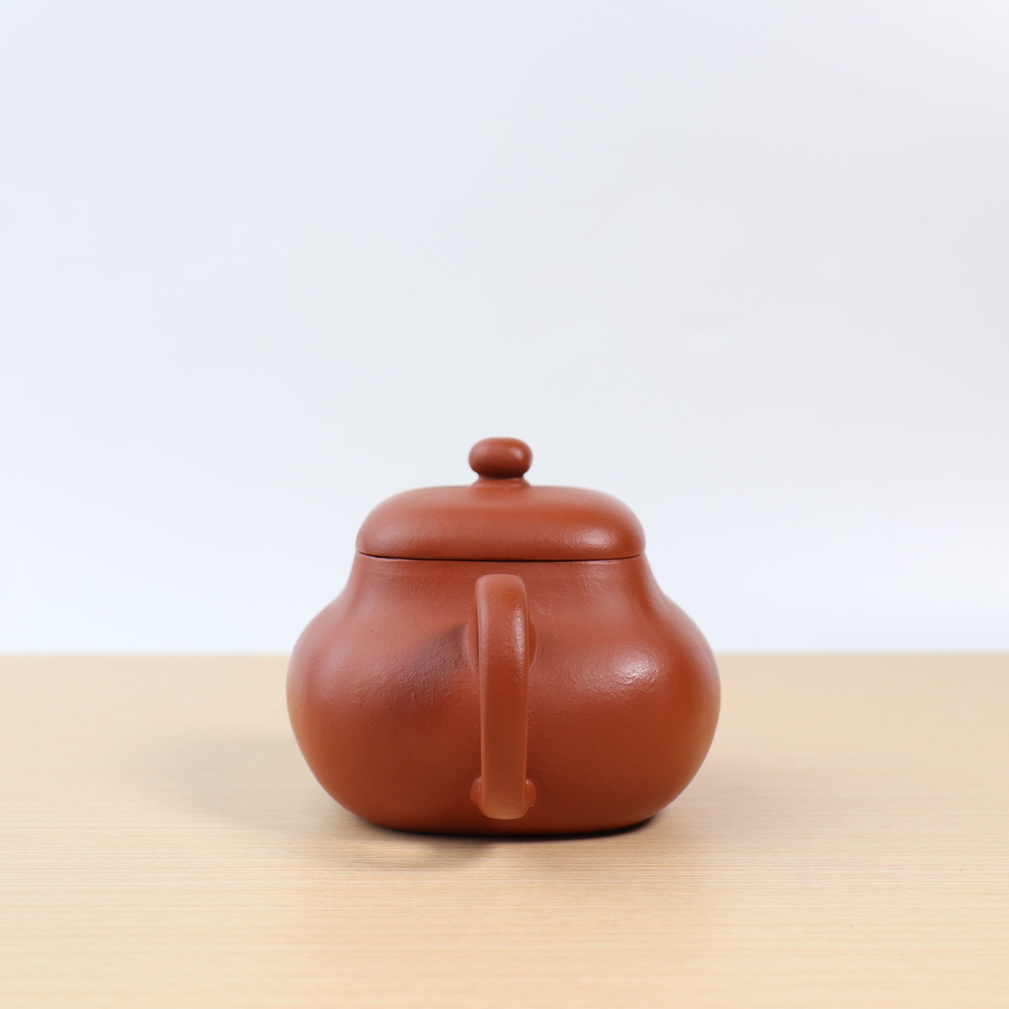 (Sold) *New Product* [Sifang Junde] Fully handmade raw ore raw sand cinnabar mud purple sand teapot