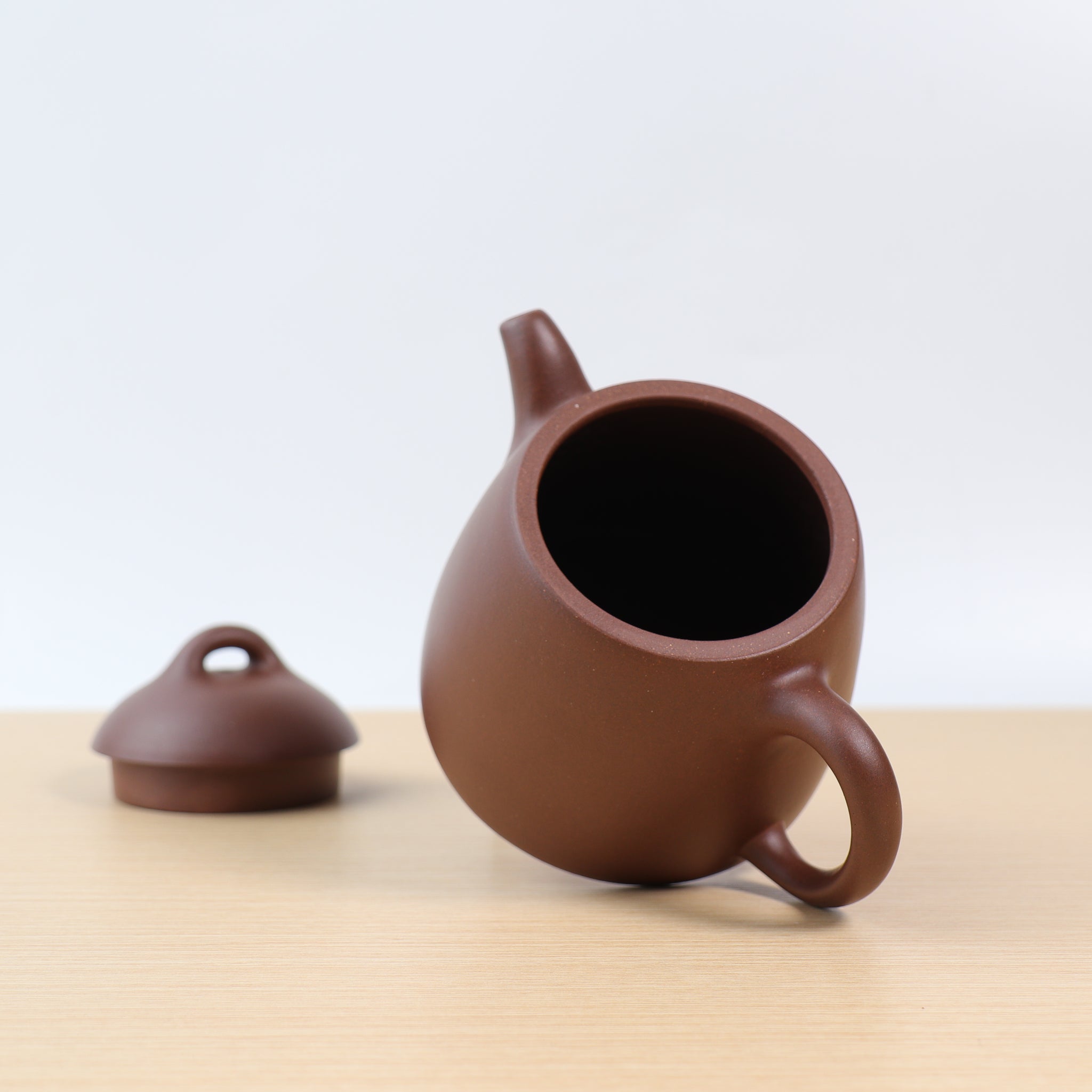 *New Product* [Qin Quan] Fully handmade raw mineral purple clay and purple sand teapot