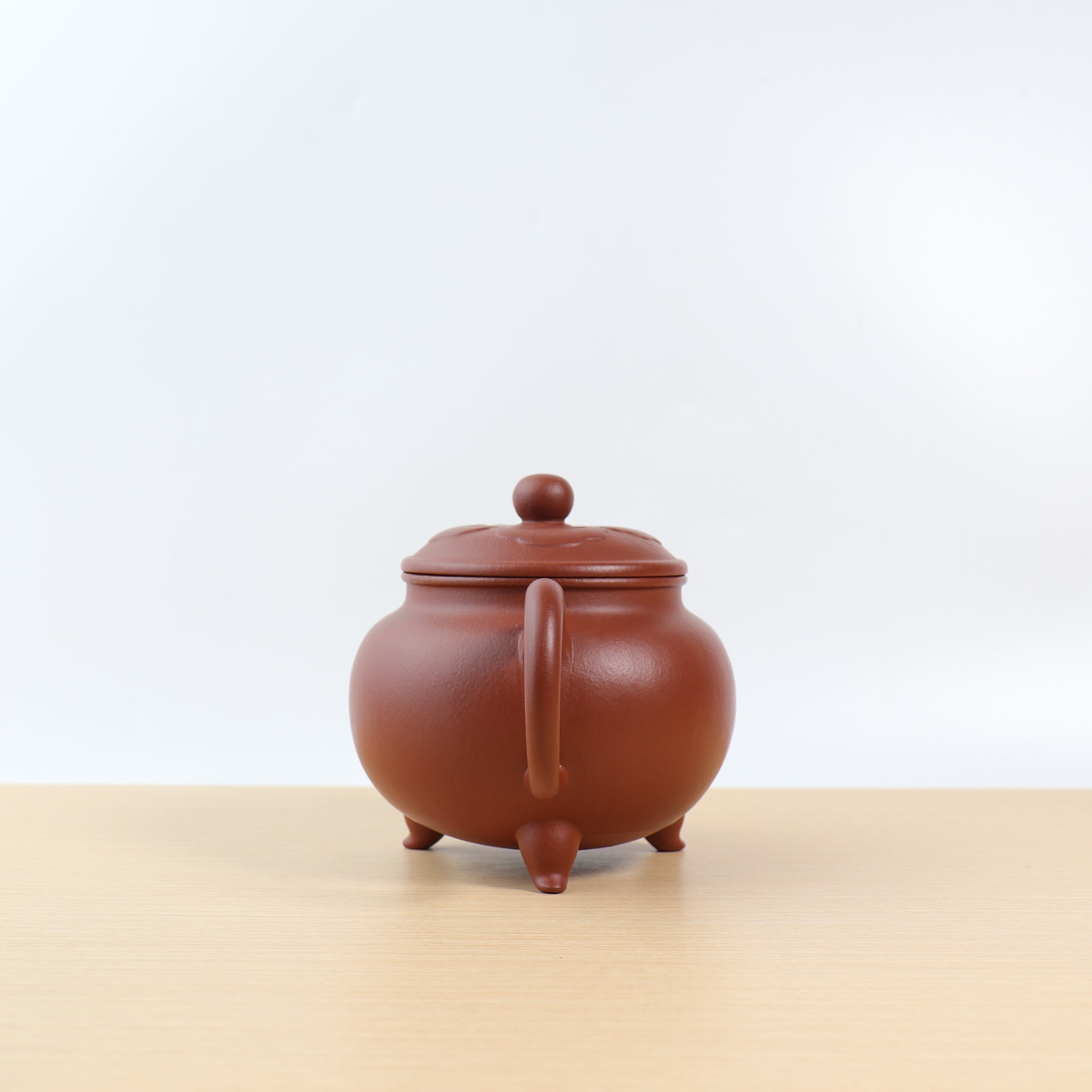 (Sold) *New Product* [Dabin Ruyi] Fully handmade raw ore Dahongpao purple sand teapot