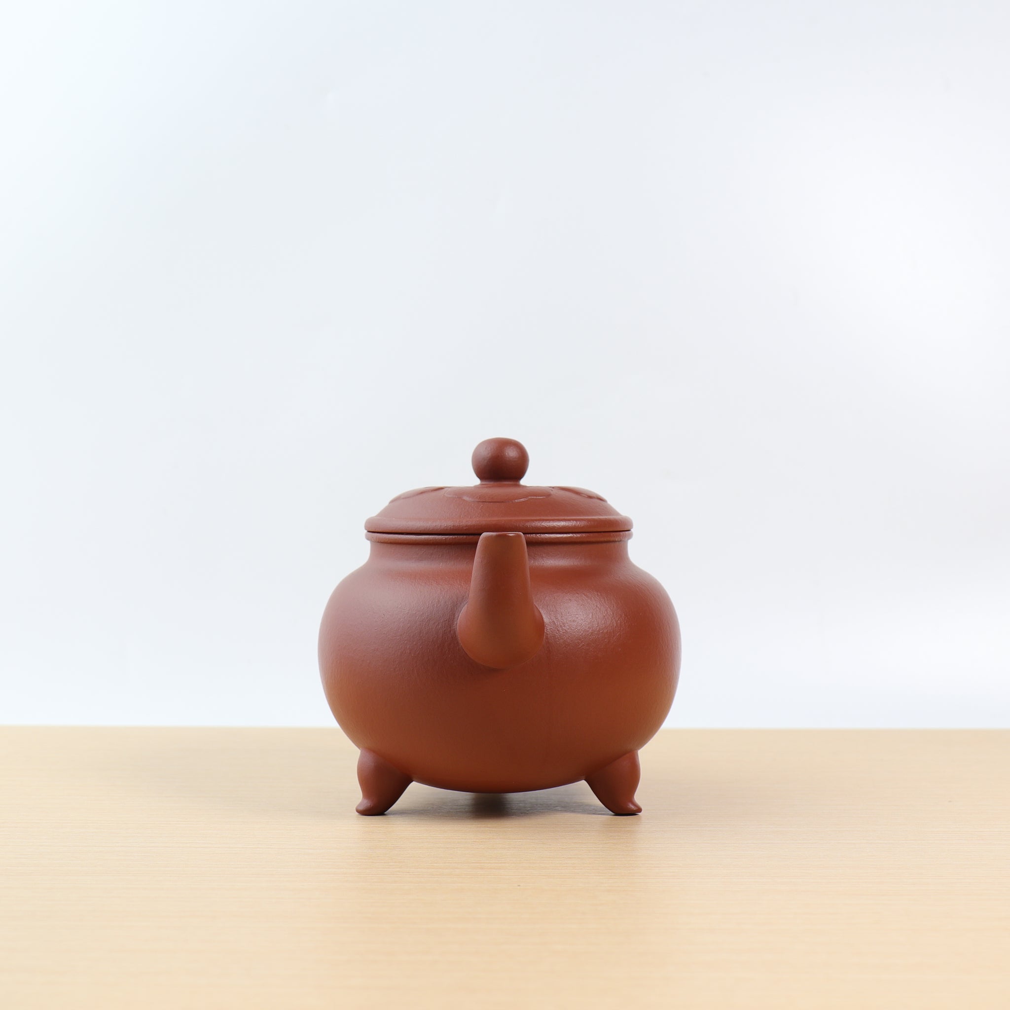 (Sold) *New Product* [Dabin Ruyi] Fully handmade raw ore Dahongpao purple sand teapot