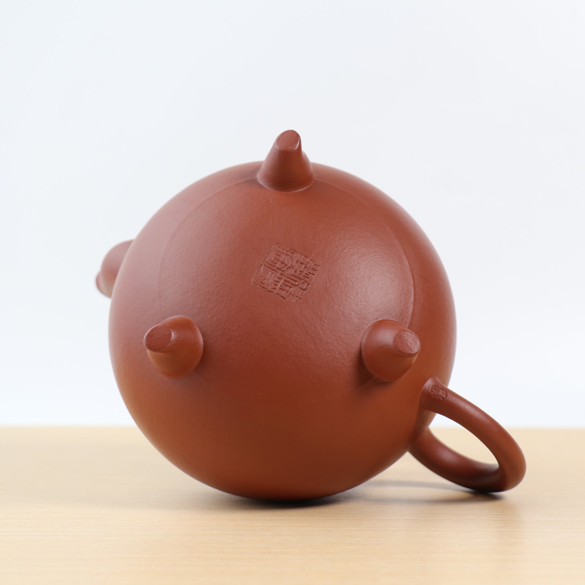 (Sold) *New Product* [Dabin Ruyi] Fully handmade raw ore Dahongpao purple sand teapot