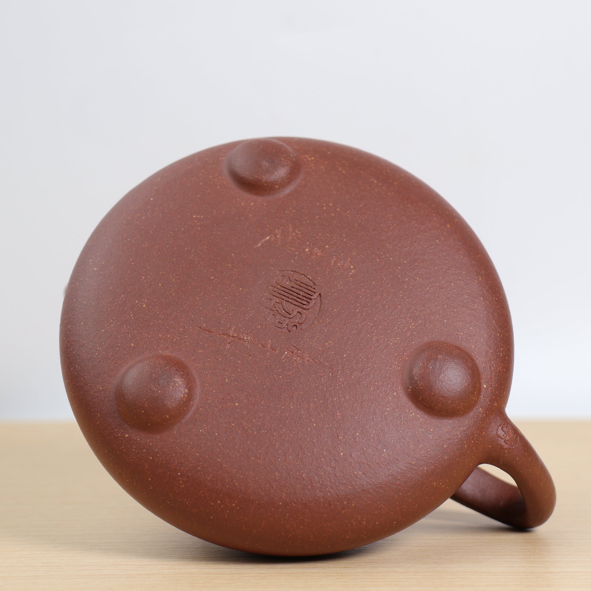 *Autumn Reward｜Buy one, get five free* [Auspicious] Purple clay teapot with green bottom groove