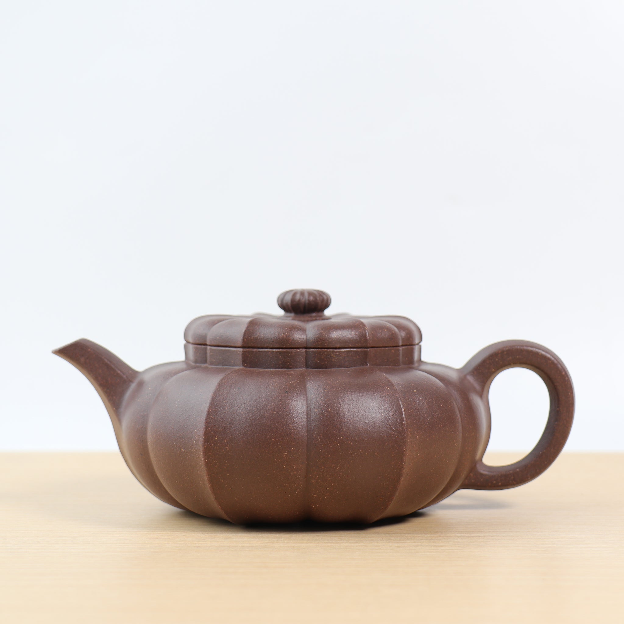 *New Product* [Lingbo Fairy] Fully handmade raw mineral purple clay and purple sand teapot