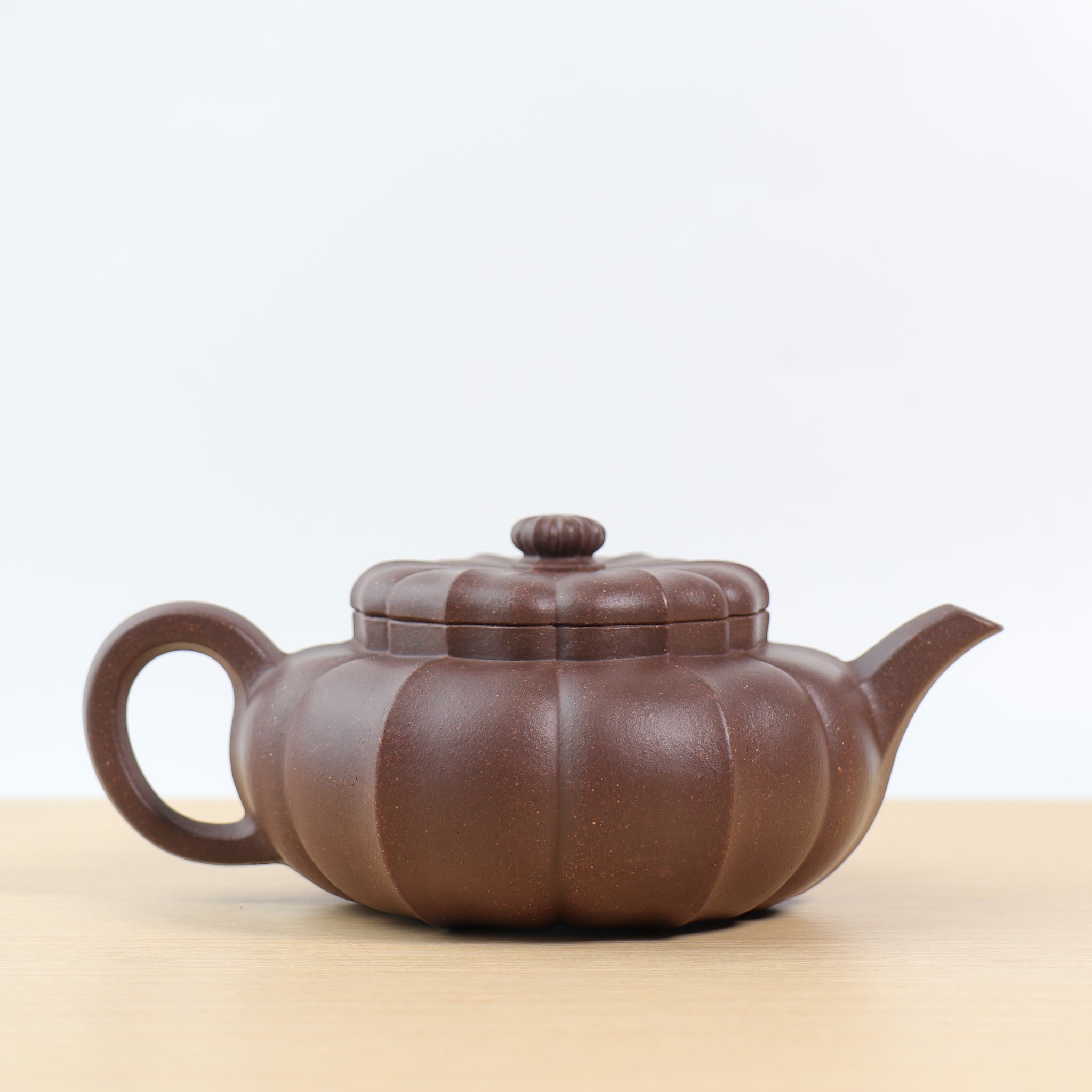 *New Product* [Lingbo Fairy] Fully handmade raw mineral purple clay and purple sand teapot