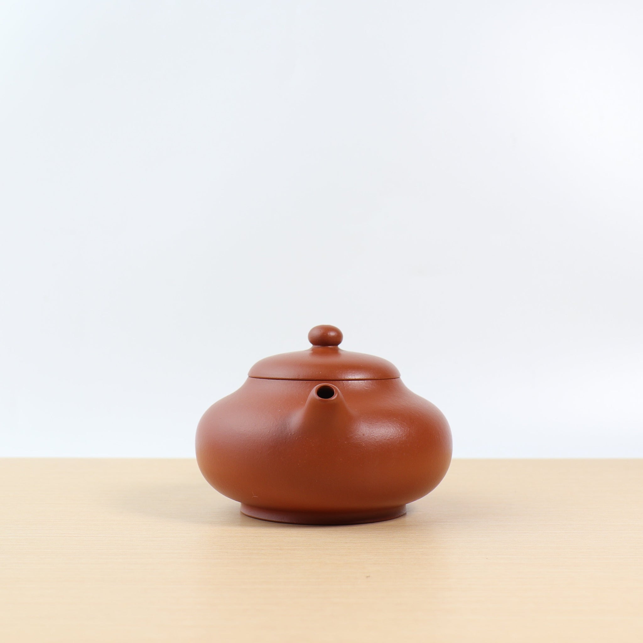 *New Product* [Ai Pan] Fully Handmade Raw Mineral Crimson Clay and Purple Clay Teapot