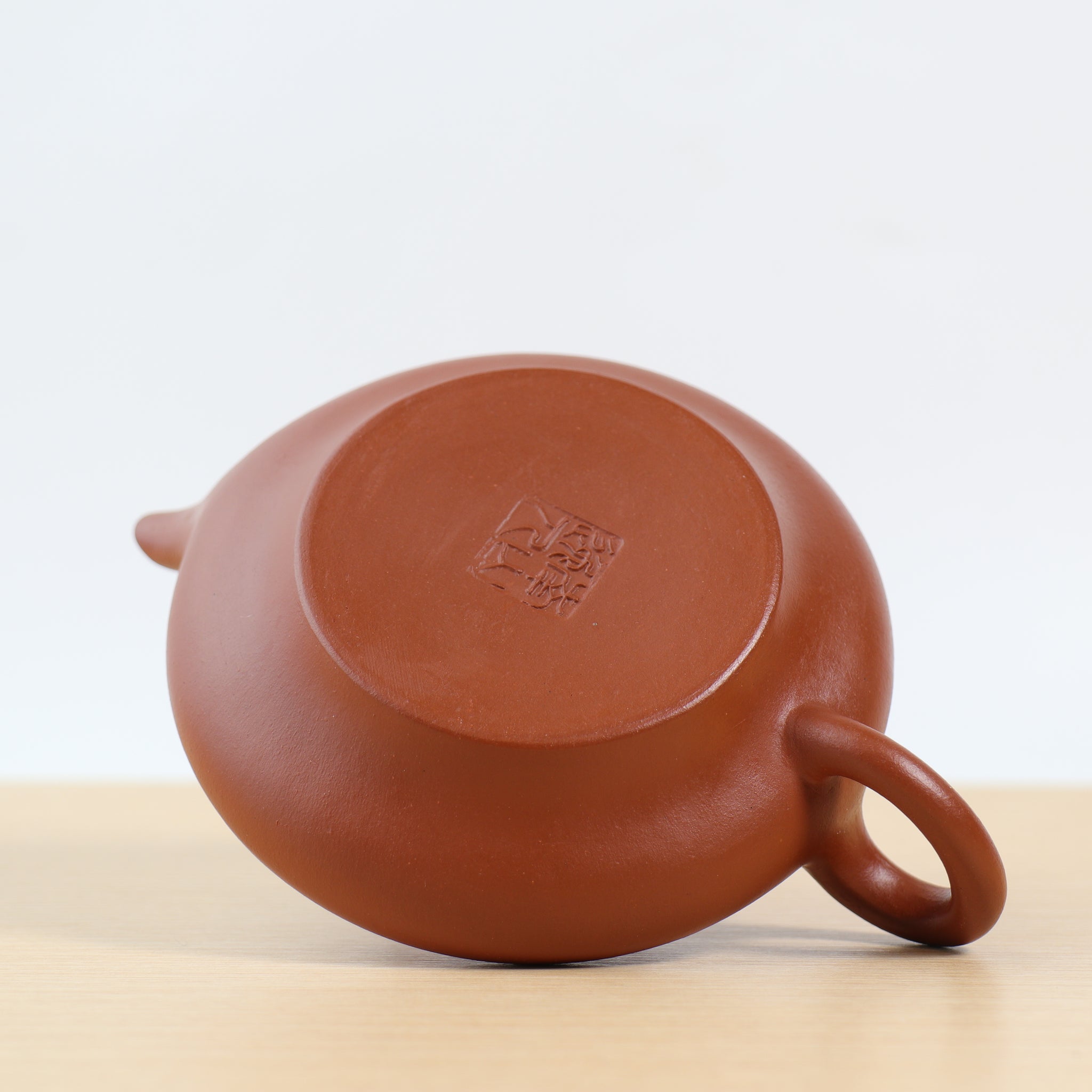 (Sold) *New Product* [Xubian] Fully handmade raw ore cinnabar mud and purple sand teapot