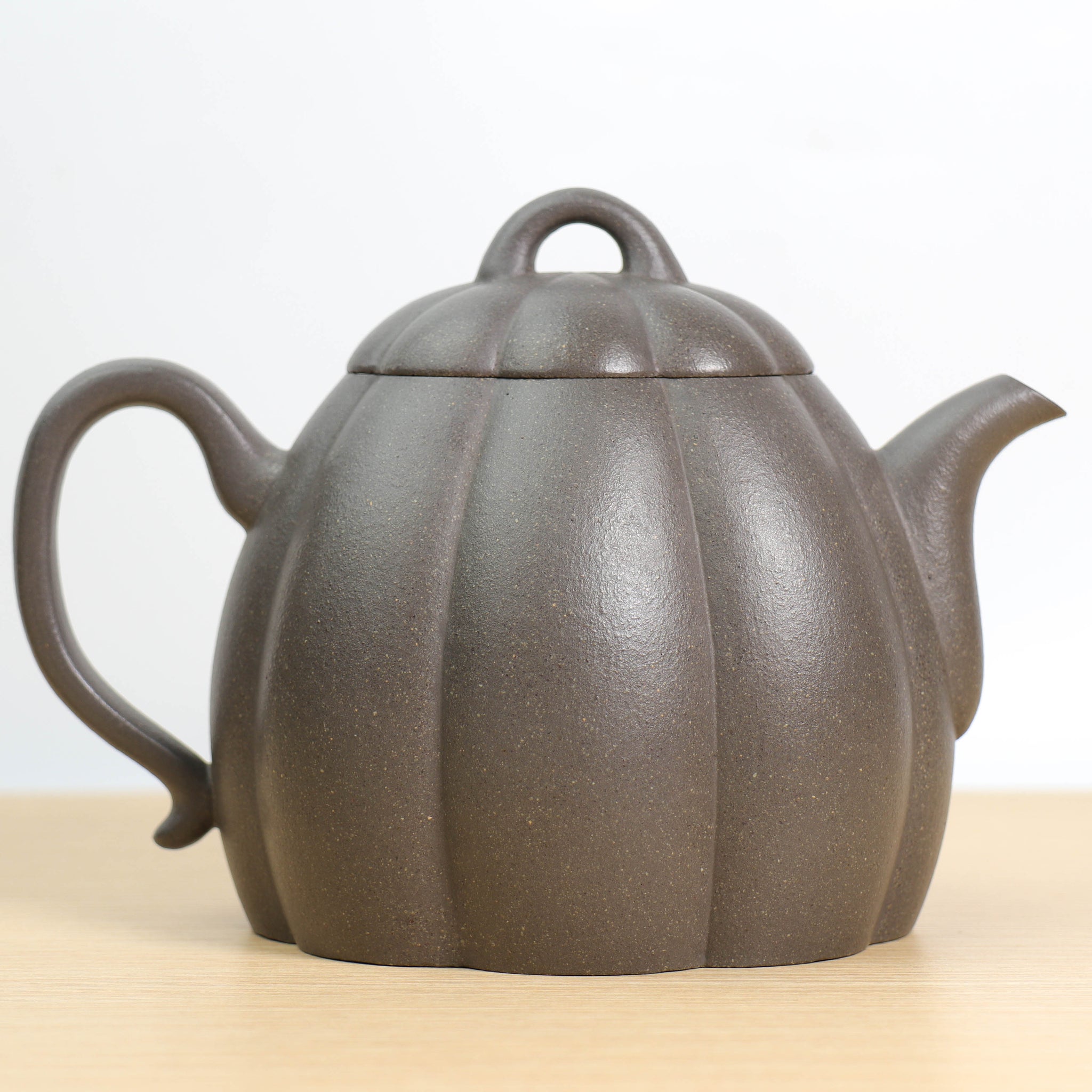 *Autumn Reward｜Buy one, get three free* [Qin Quan with Ribbed Patterns] Green Gray Segment Mud Purple Clay Teapot