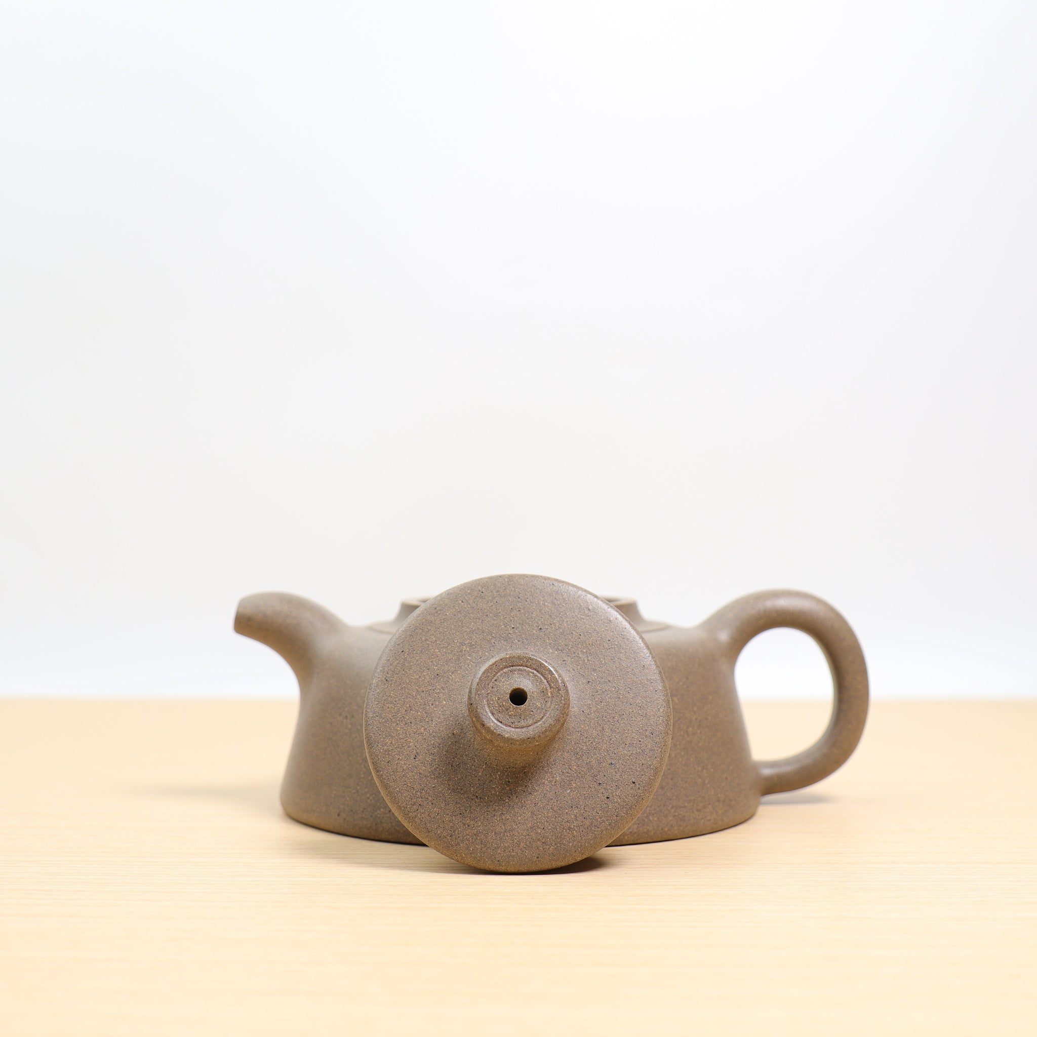 *Autumn Reward｜Buy one and get three free* [Flat Covered Jade Wall] Qingduan Mud Purple Clay Teapot