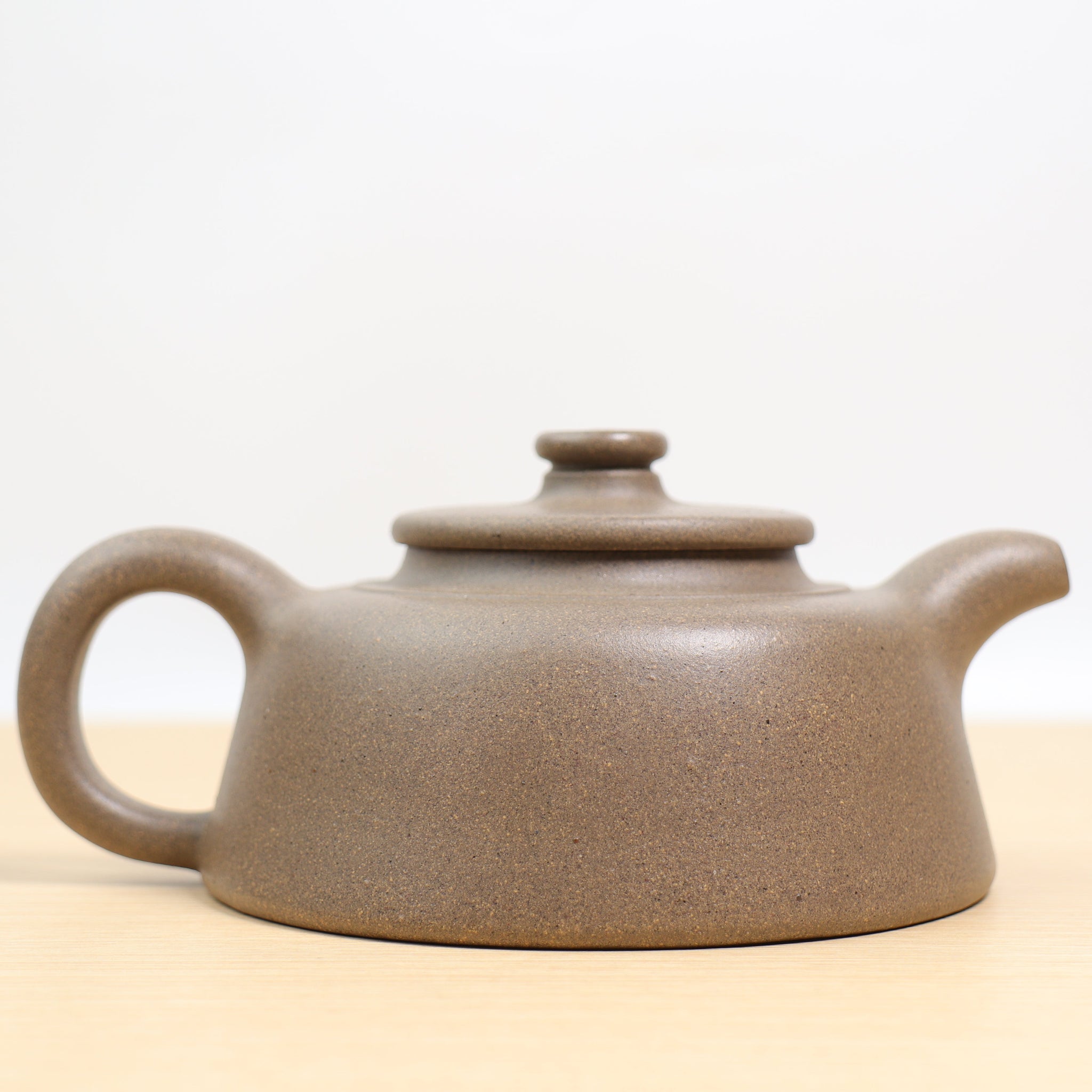 *Autumn Reward｜Buy one and get three free* [Flat Covered Jade Wall] Qingduan Mud Purple Clay Teapot