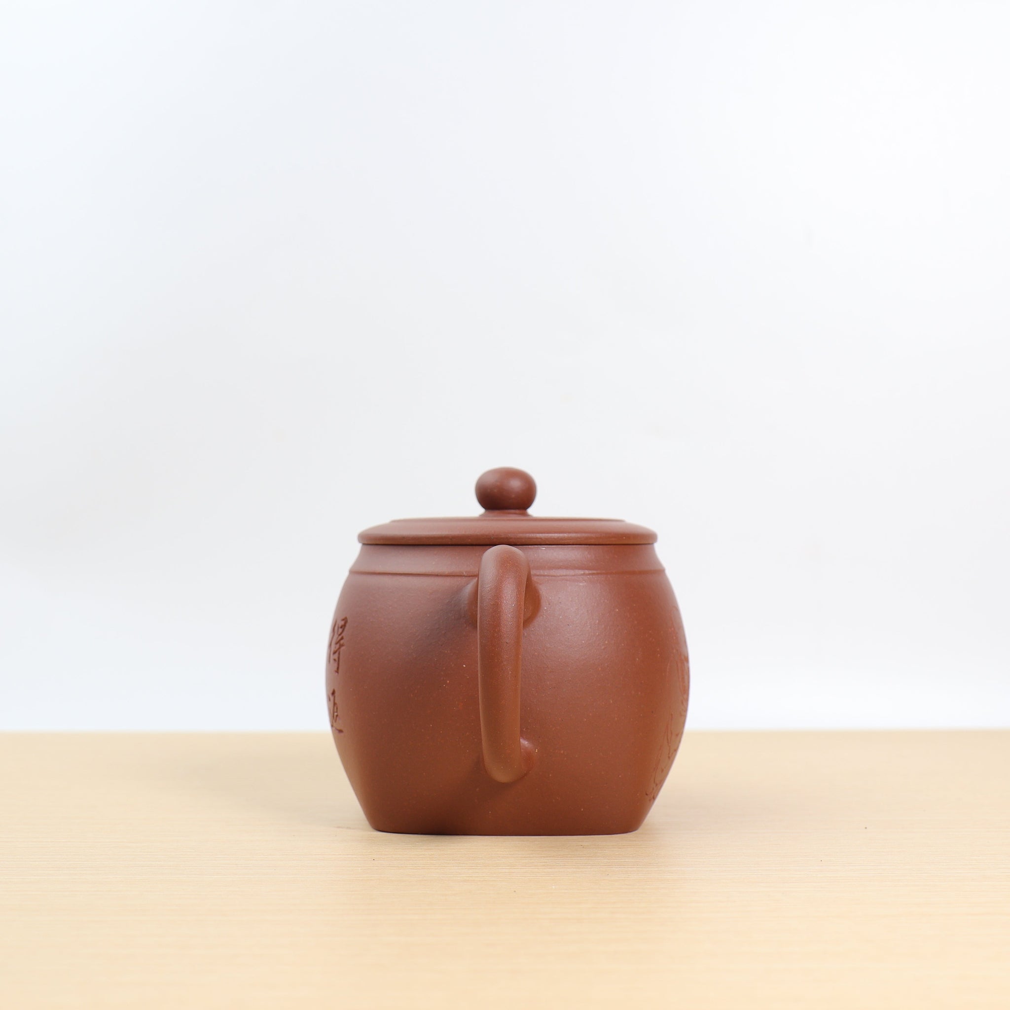 *Autumn Reward｜Buy one get five free* [Fangyuan] Fully handmade purple clay calligraphy purple sand teapot