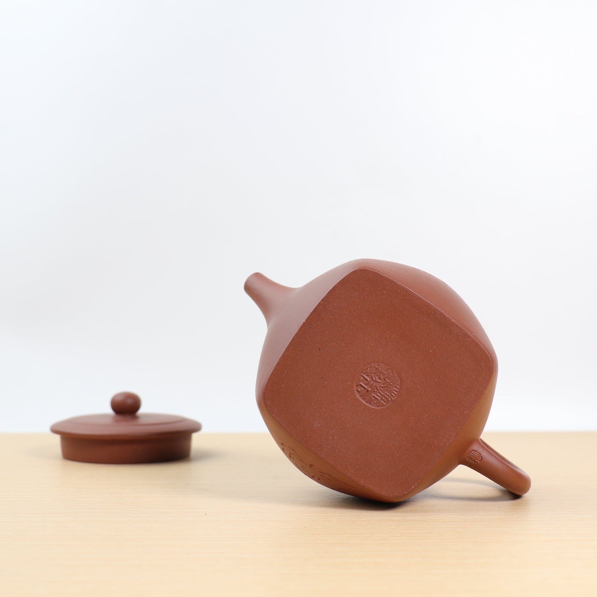 *Autumn Reward｜Buy one get five free* [Fangyuan] Fully handmade purple clay calligraphy purple sand teapot