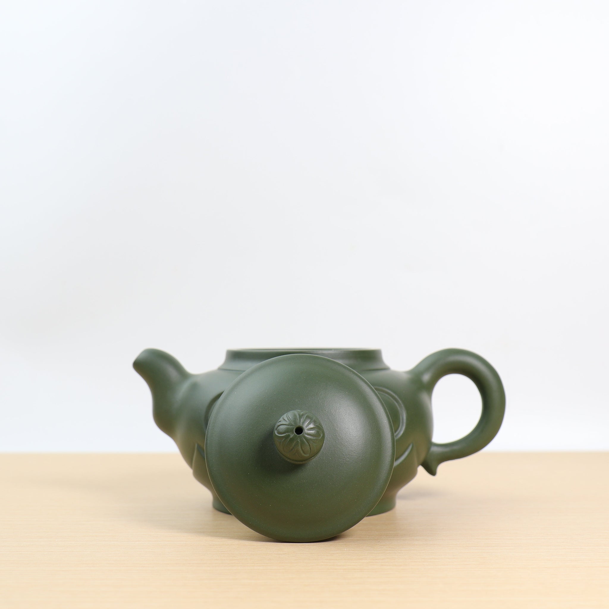 *Autumn Reward｜Buy one get five free* [Han Yun Ruyi] Fully handmade green clay and purple sand teapot