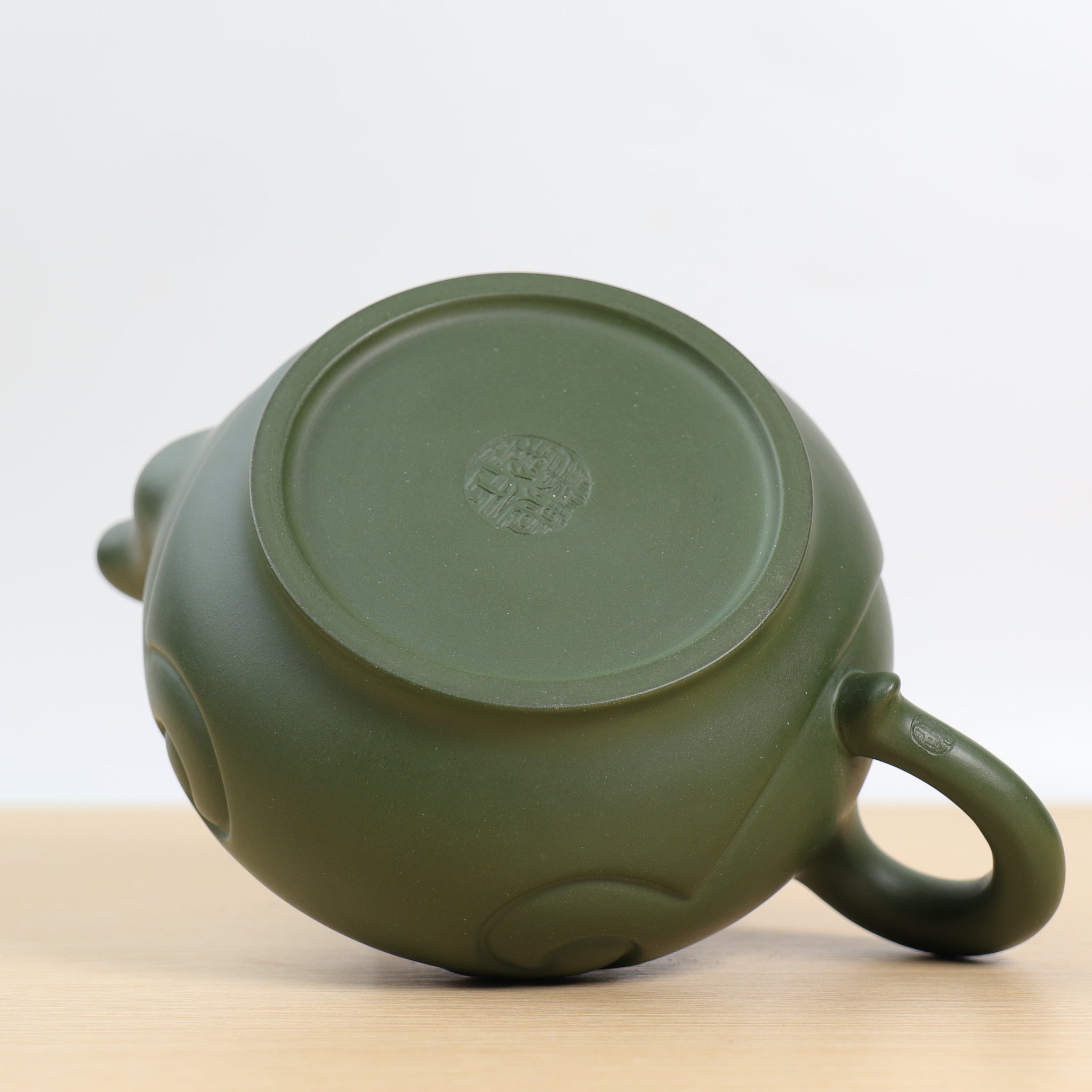 *Autumn Reward｜Buy one get five free* [Han Yun Ruyi] Fully handmade green clay and purple sand teapot