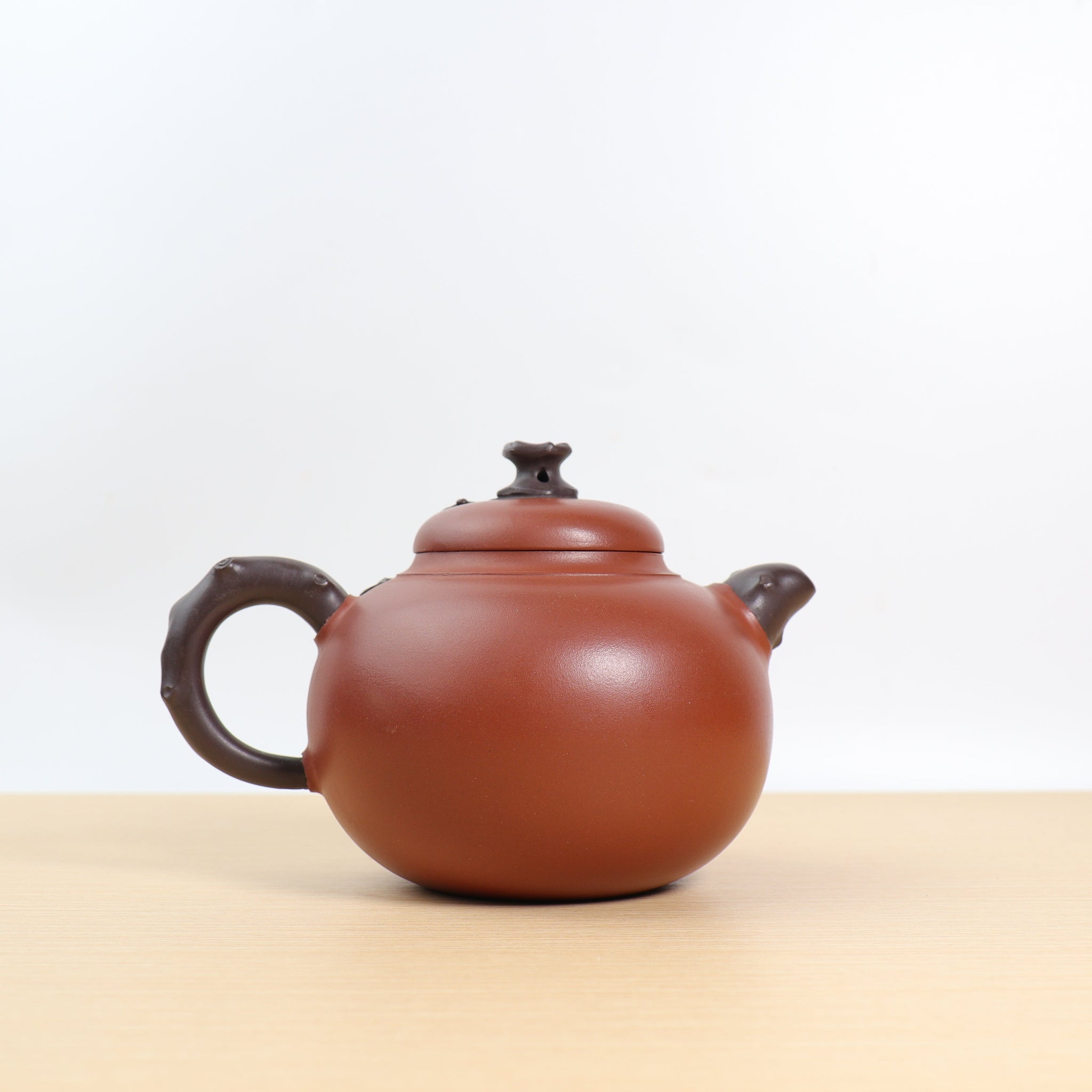 *Autumn Reward｜Buy one, get five free* [Shuoguo] Fully handmade purple sand teapot with red mud decals