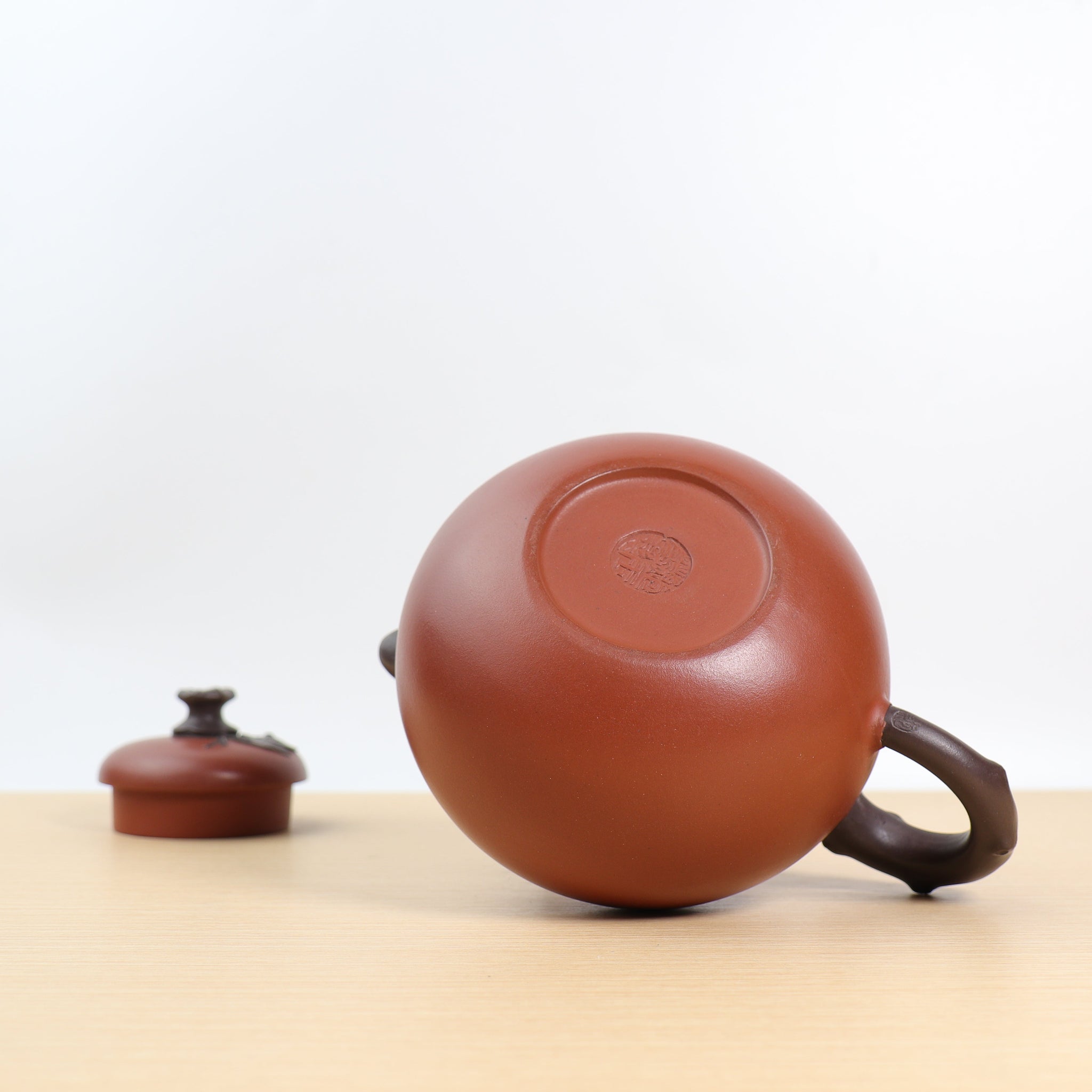 *Autumn Reward｜Buy one, get five free* [Shuoguo] Fully handmade purple sand teapot with red mud decals