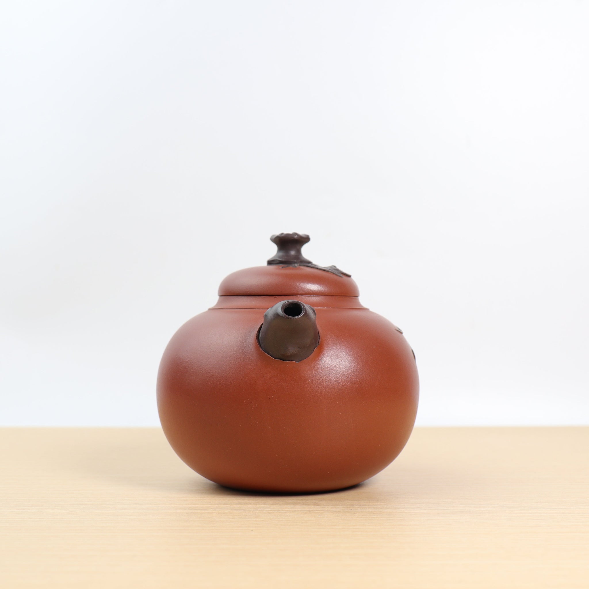 *Autumn Reward｜Buy one, get five free* [Shuoguo] Fully handmade purple sand teapot with red mud decals