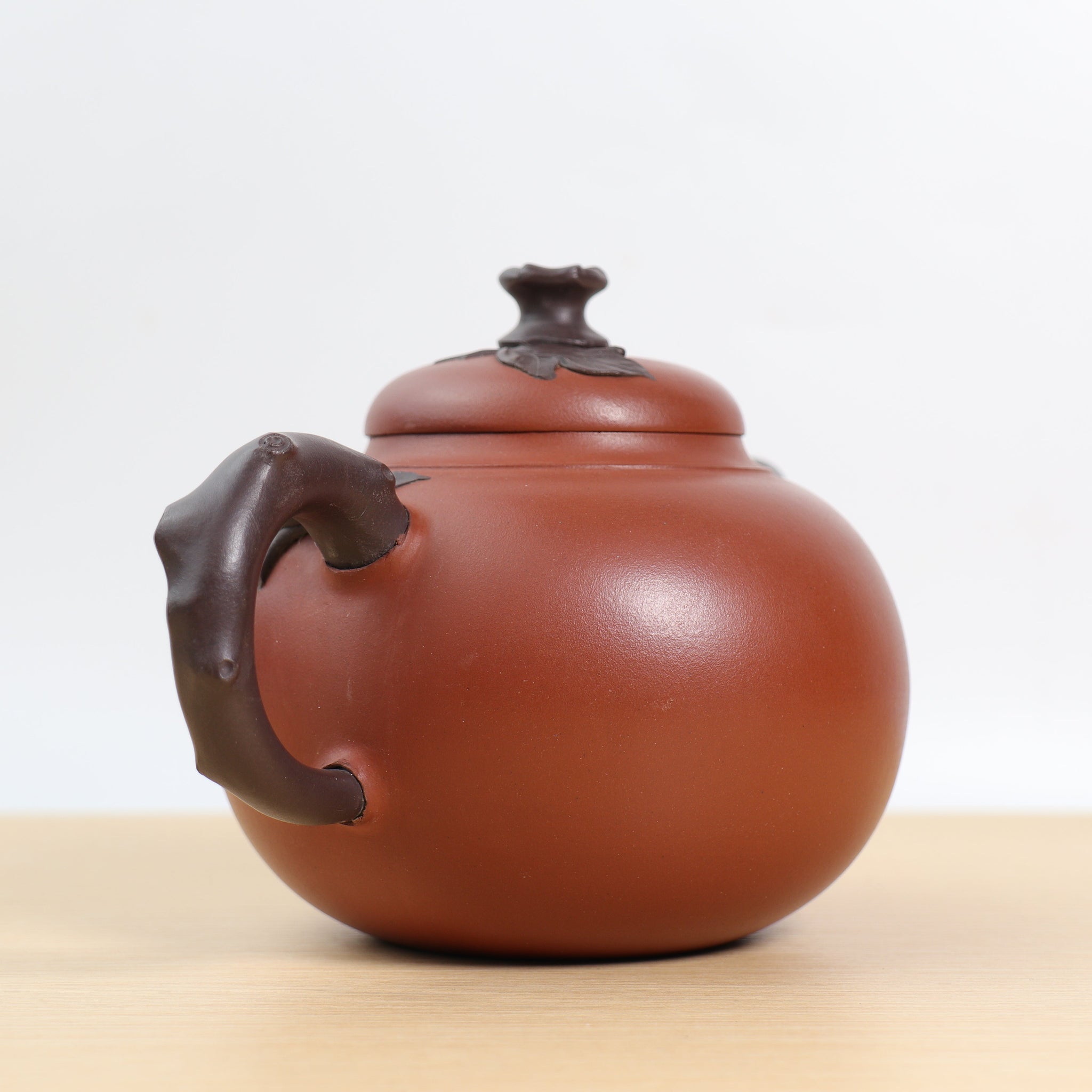 *Autumn Reward｜Buy one, get five free* [Shuoguo] Fully handmade purple sand teapot with red mud decals