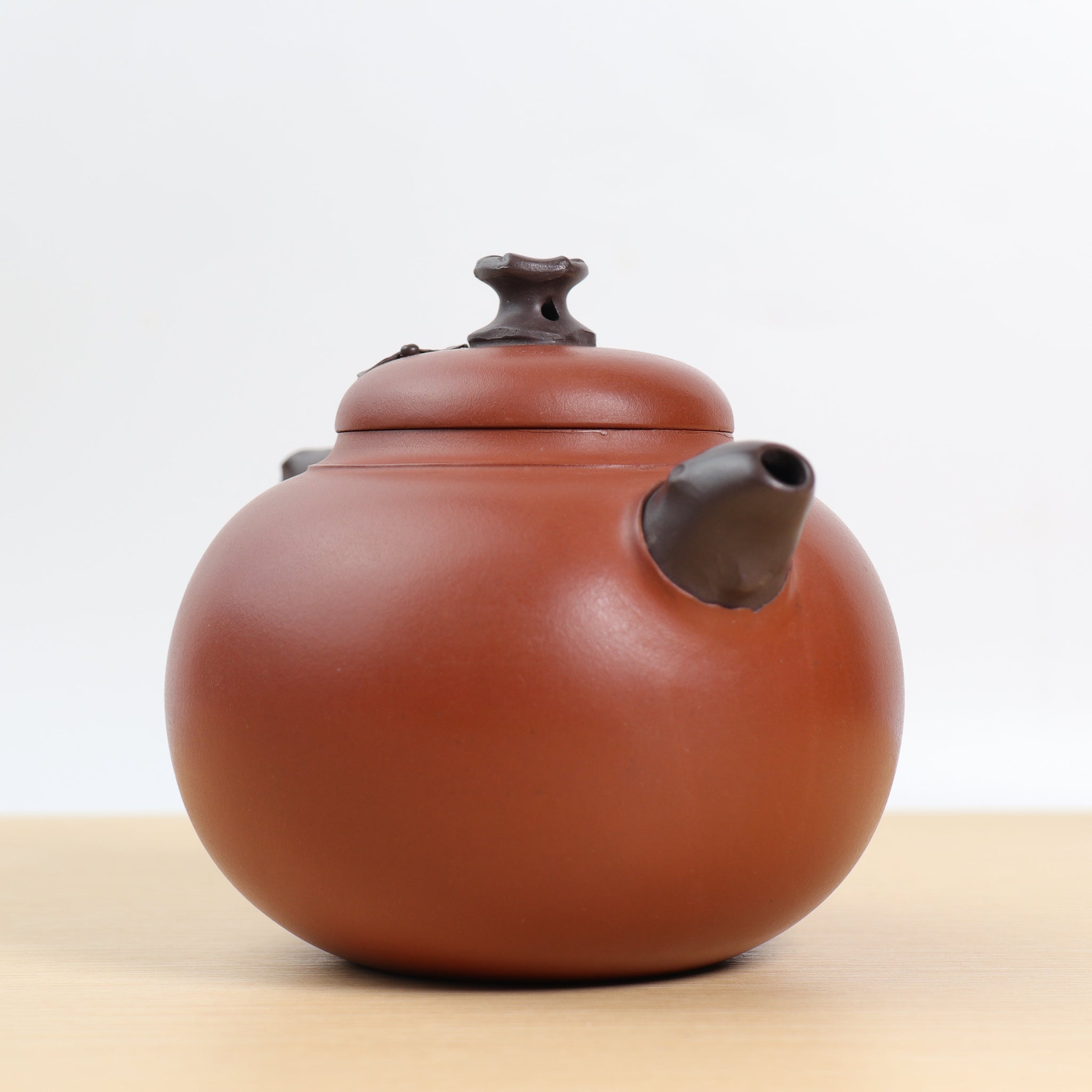 *Autumn Reward｜Buy one, get five free* [Shuoguo] Fully handmade purple sand teapot with red mud decals